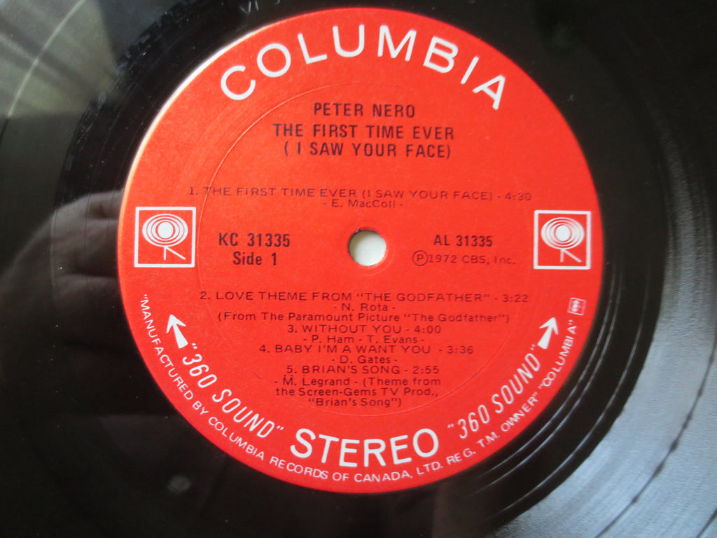Peter Nero – The First Time Ever (1972) Vinyl LP