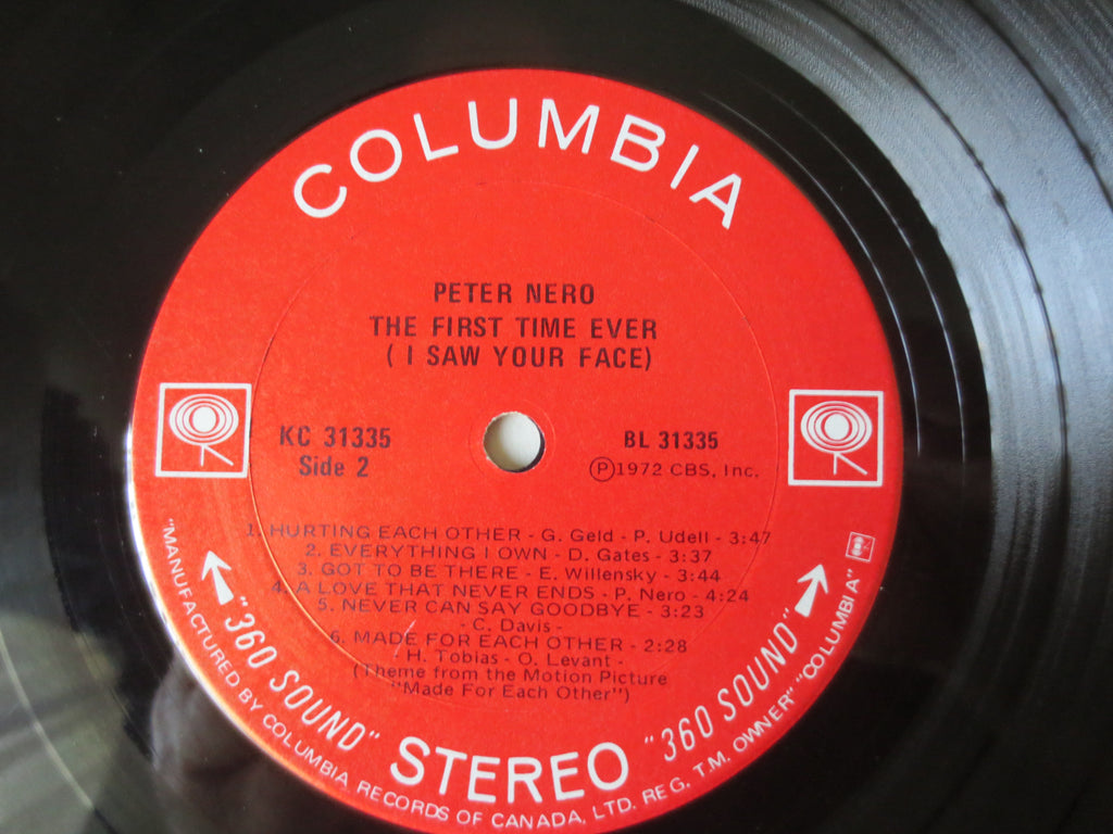 Peter Nero – The First Time Ever (1972) Vinyl LP