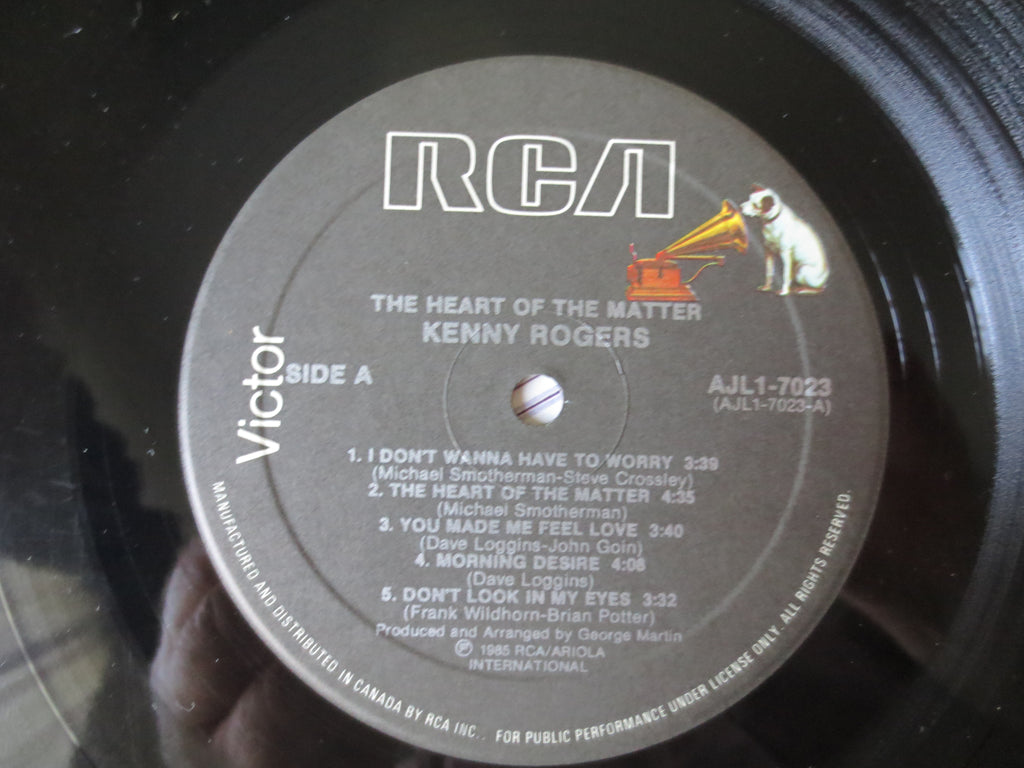 Kenny Rogers – The Heart of the Matter (1985) Vinyl LP
