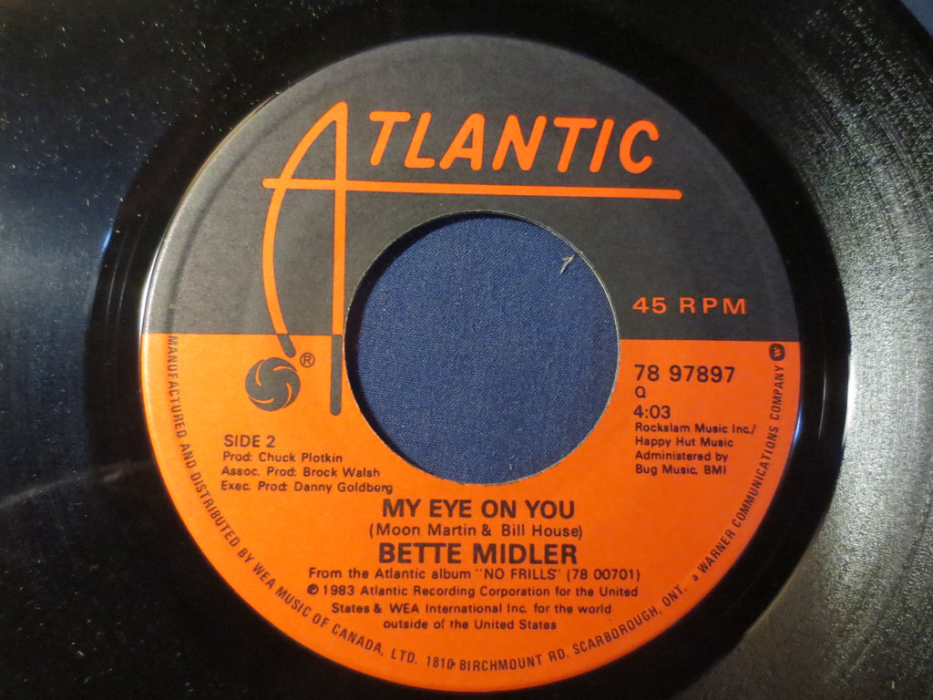Bette Midler – All I Need to Know (1983) 45 RPM Single