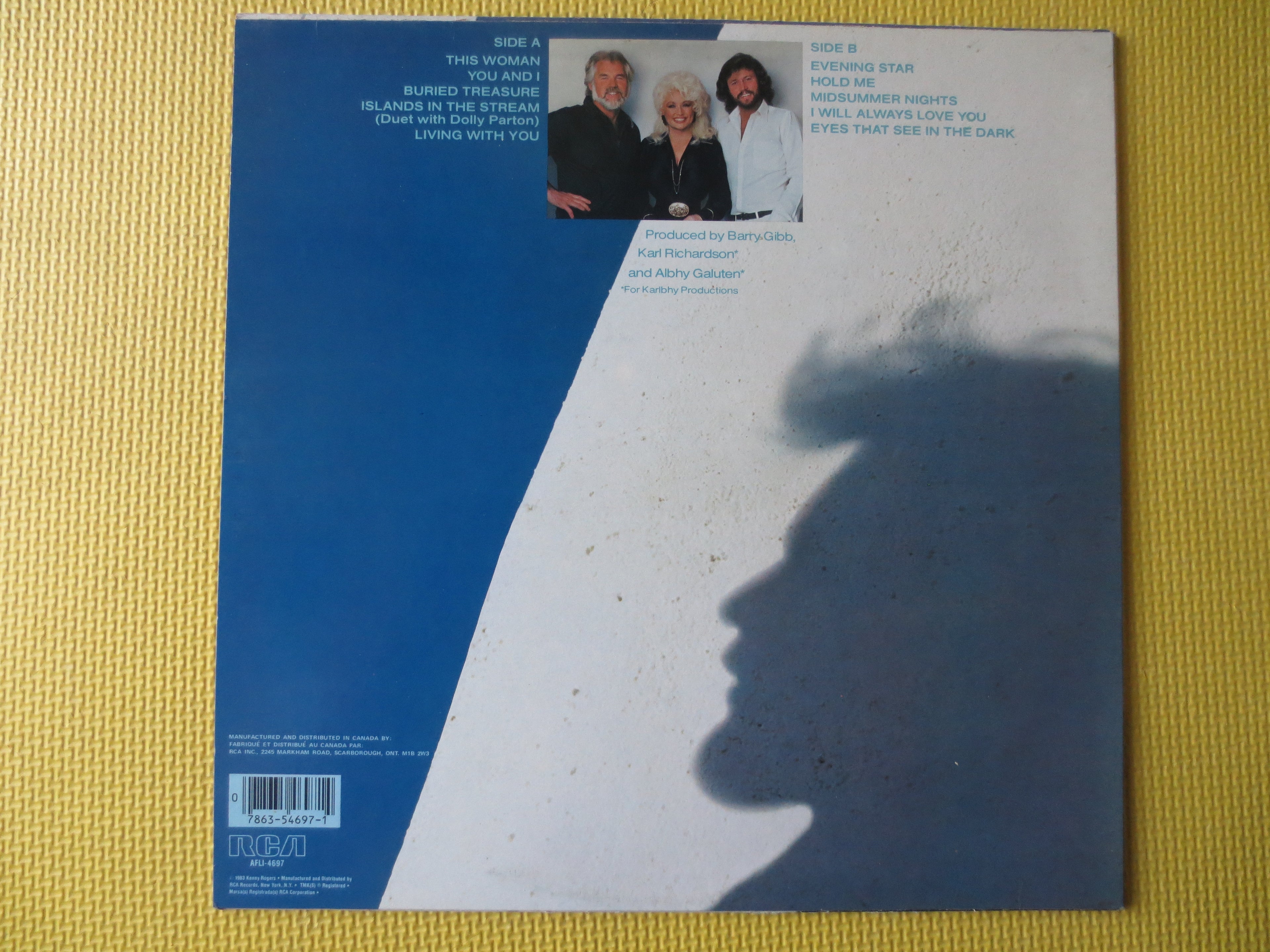 Kenny Rogers – Eyes That See in the Dark (1983) Vinyl LP
