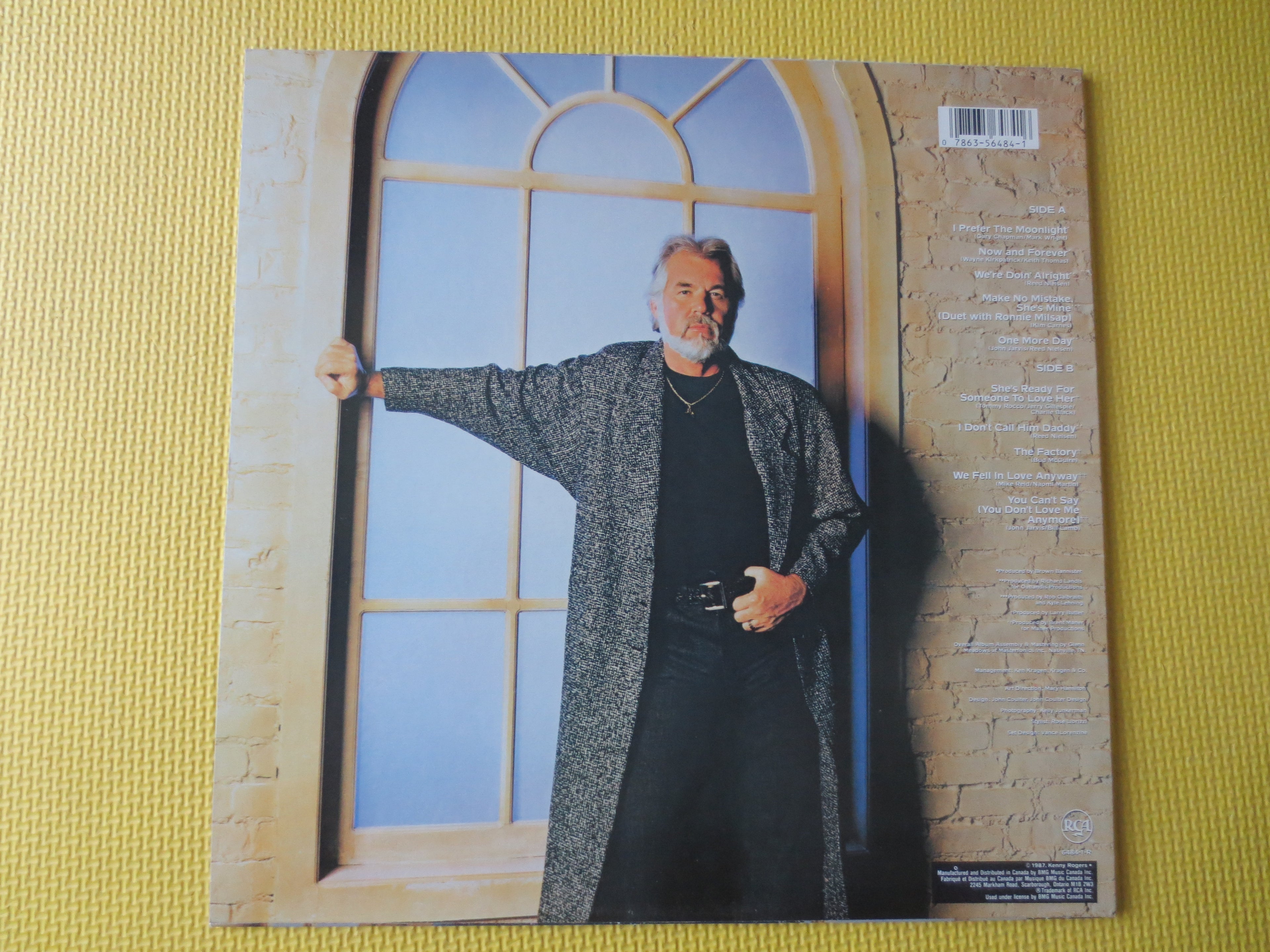 Kenny Rogers – I Prefer the Moonlight (1987) Vinyl LP