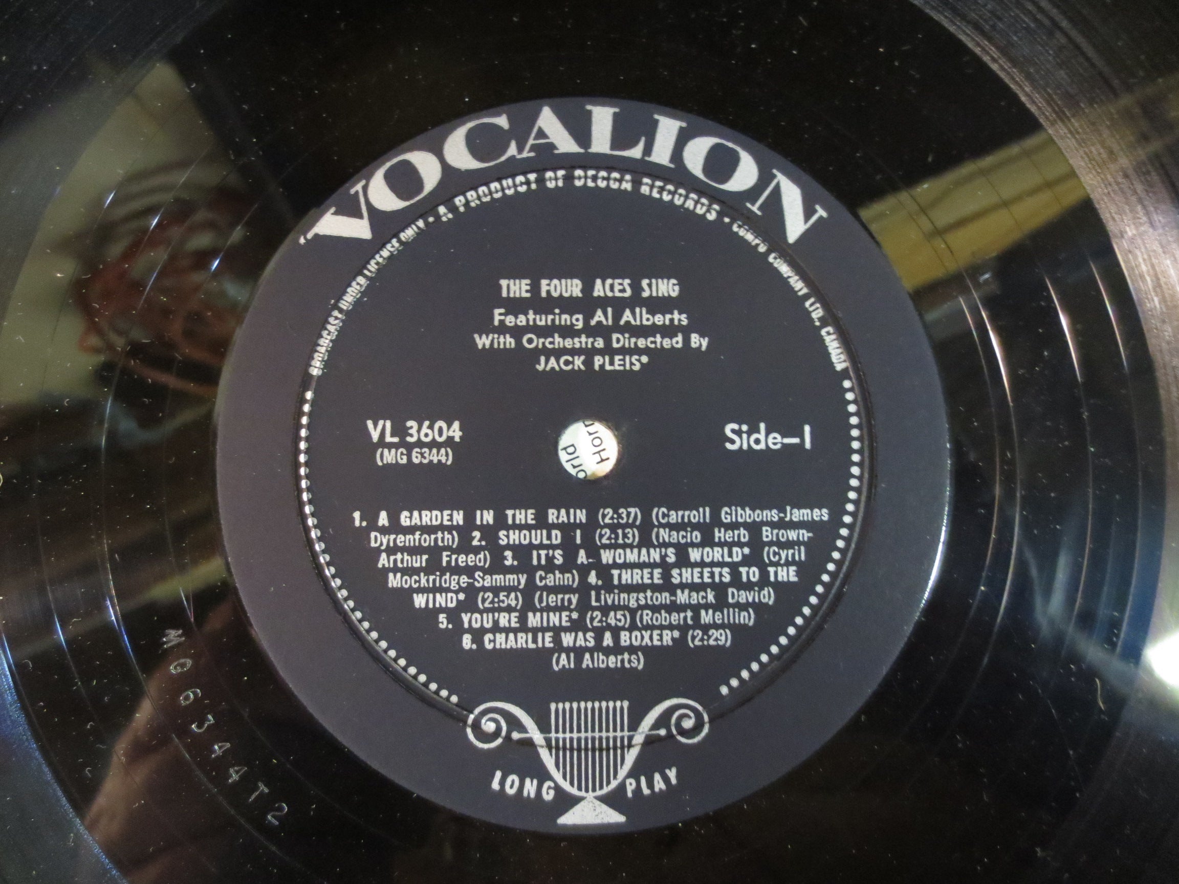 The Four Aces – The Four Aces Sing (1958) Vinyl LP