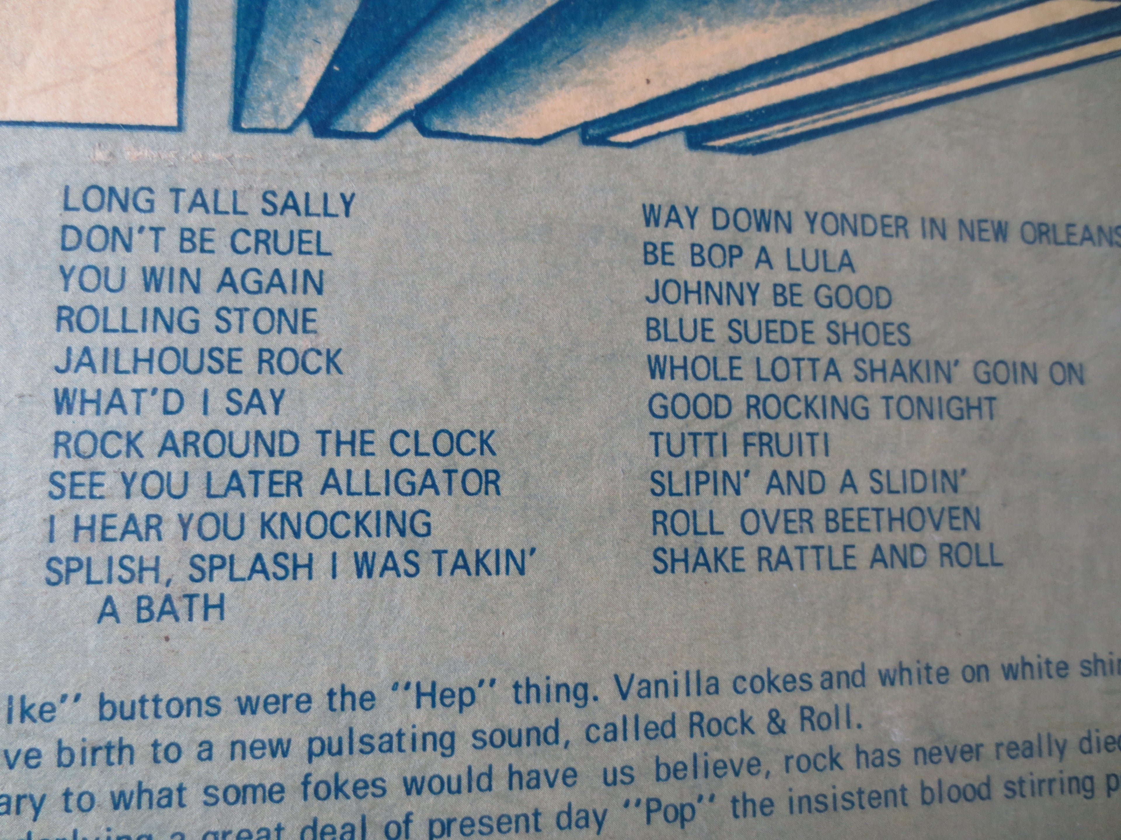 Various Artists – Rock On (3-Disc Boxed Set, 1972) Vinyl LP