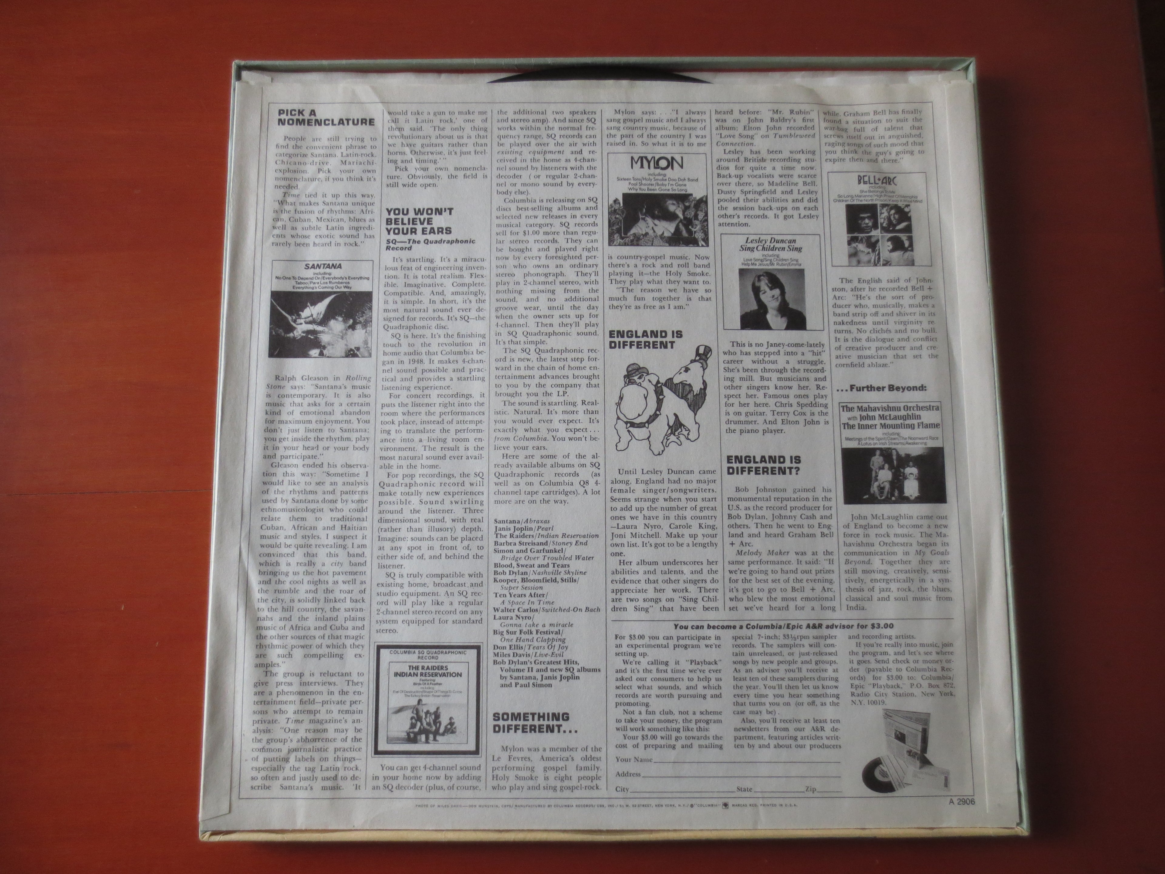 Various Artists – Rock On (3-Disc Boxed Set, 1972) Vinyl LP