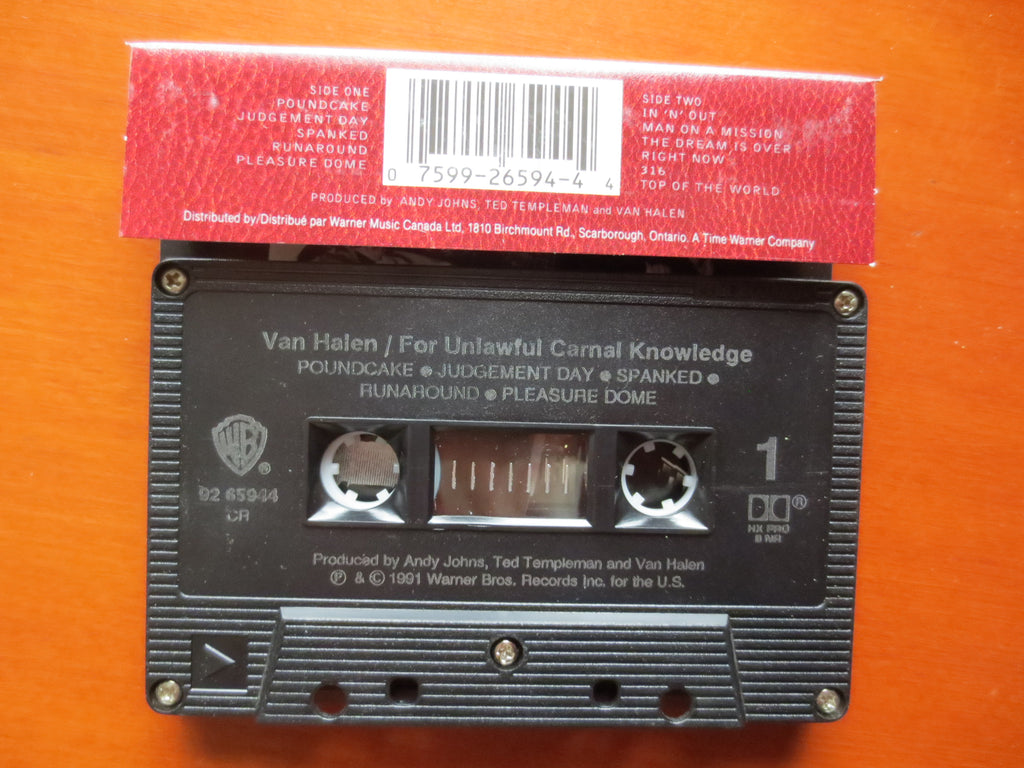 Van Halen – For Unlawful Carnal Knowledge (1991) Cassette