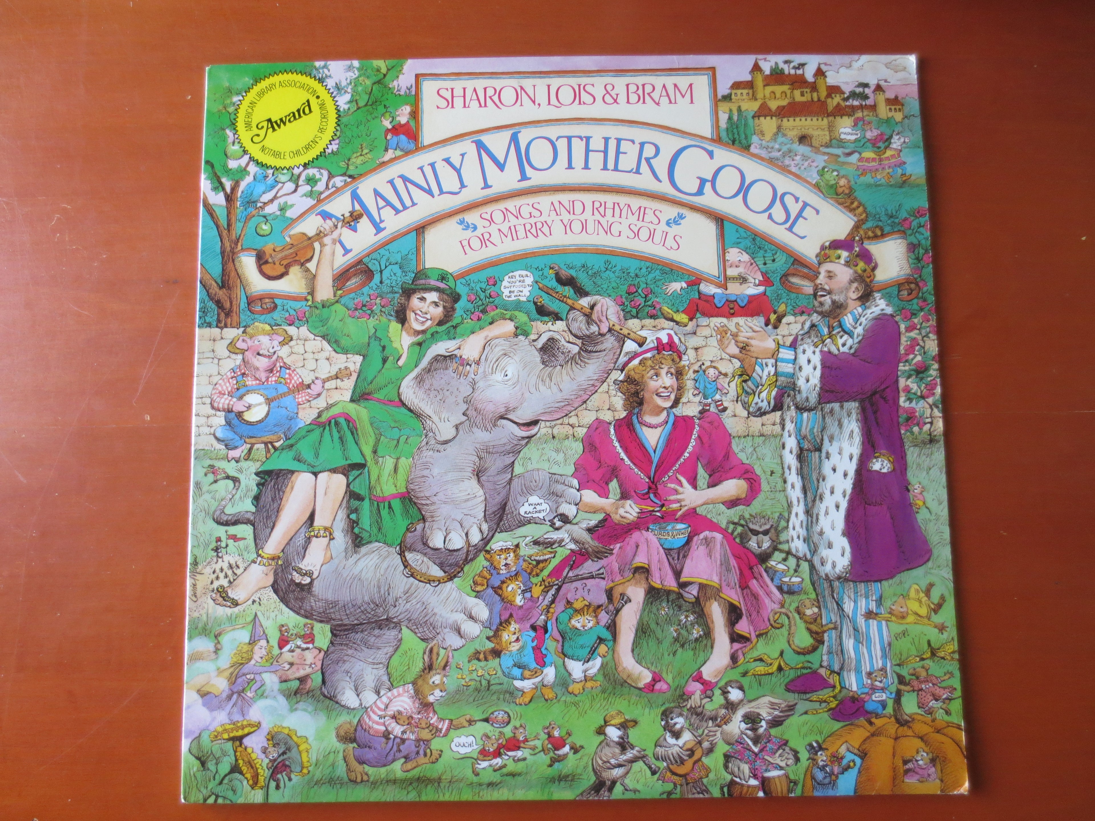Sharon, Lois & Bram – Mainly Mother Goose (1984) Vinyl LP