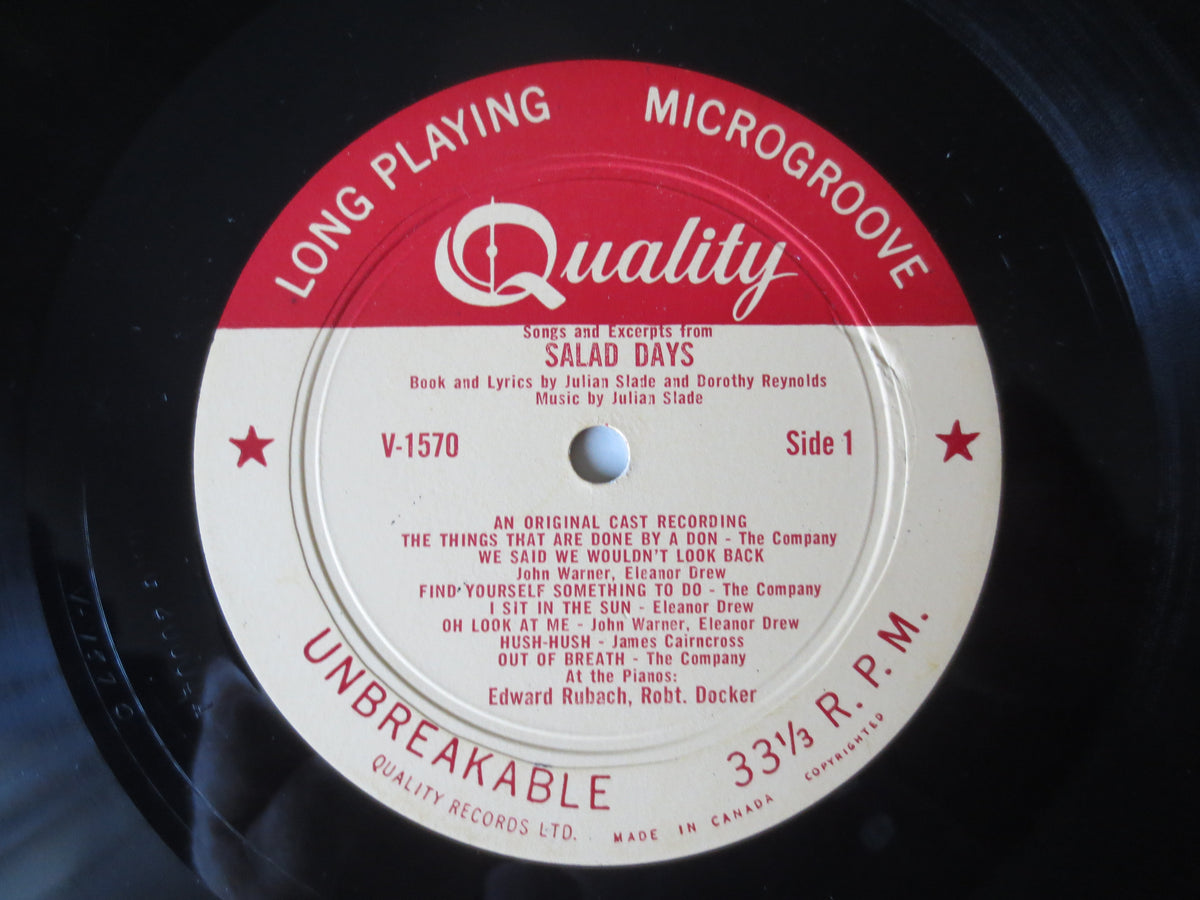Salad Days – Original Cast Recording (1954) Vinyl LP