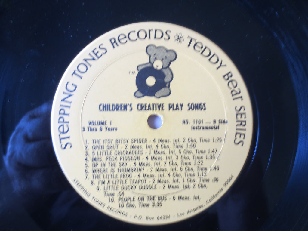 Stepping Tones – Children's Creative Play Songs Volume One (1970s) Vinyl LP