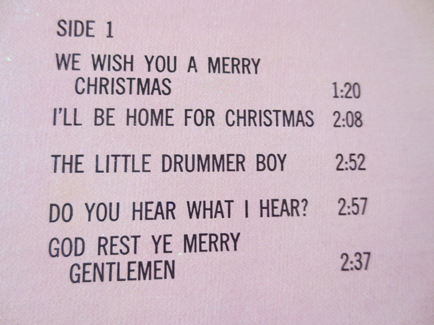 We WISH You A MERRY CHRISTMAS, Christmas Songs, Christmas Record, Christmas Vinyl, Christmas Lp, Vintage Vinyl, 1968 Record
