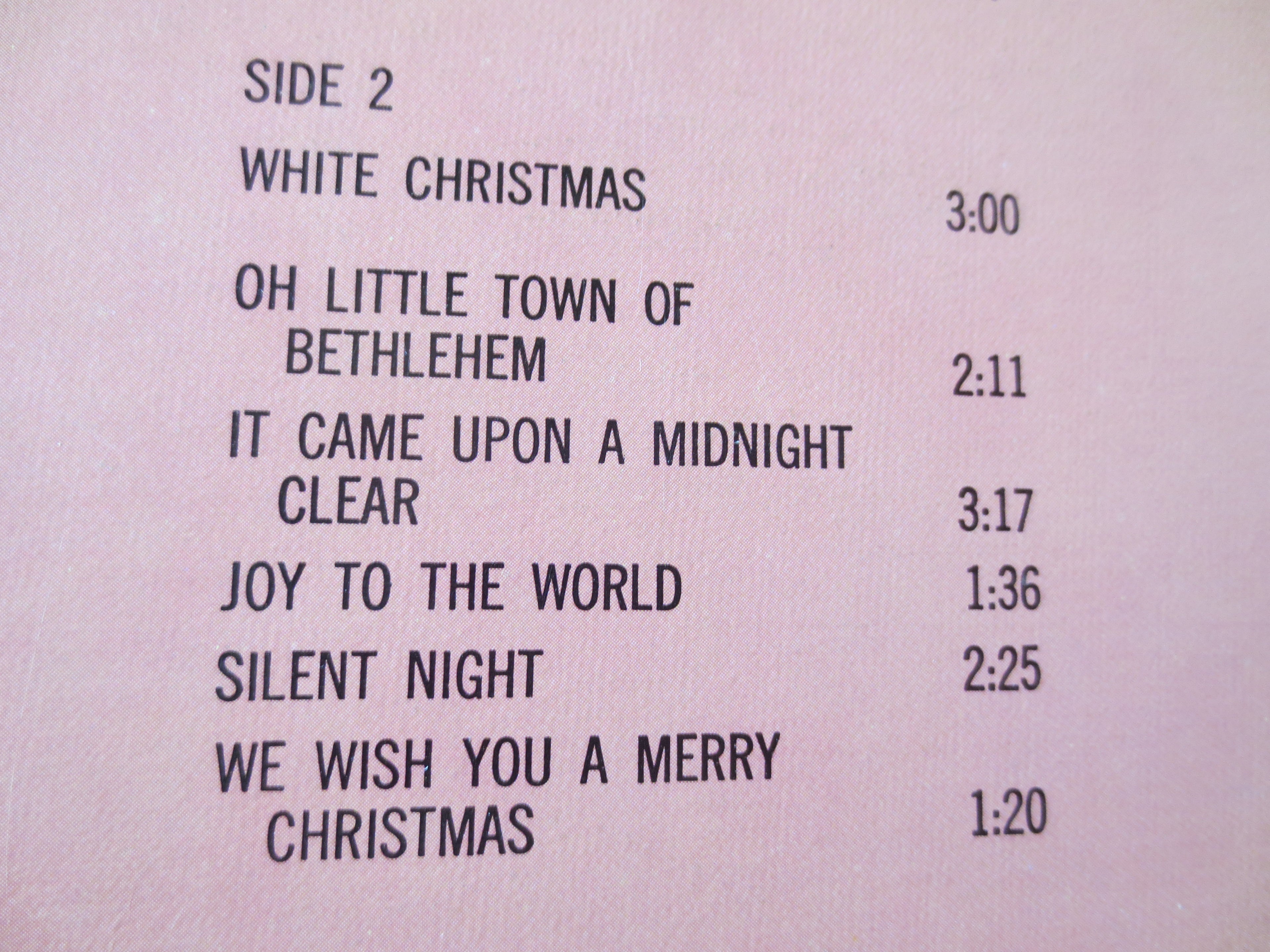 We Wish You a Merry Christmas – Pickwick Records (1968) Vinyl LP