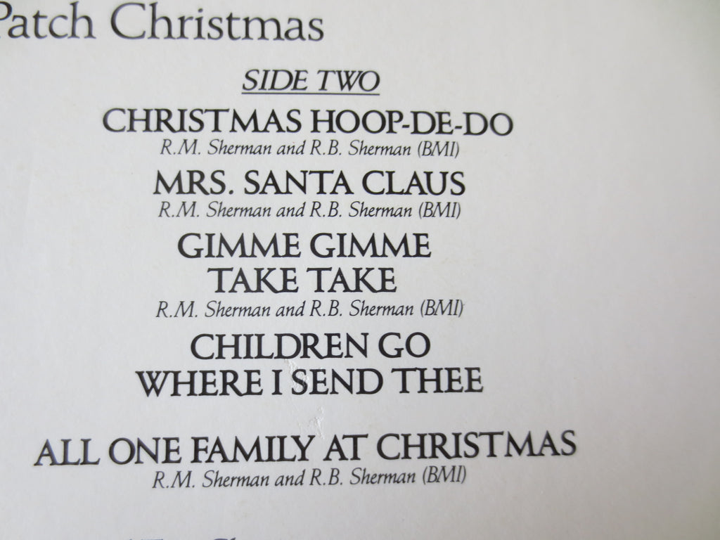 Cabbage Patch Kids – A Cabbage Patch Christmas (1984) Vinyl LP