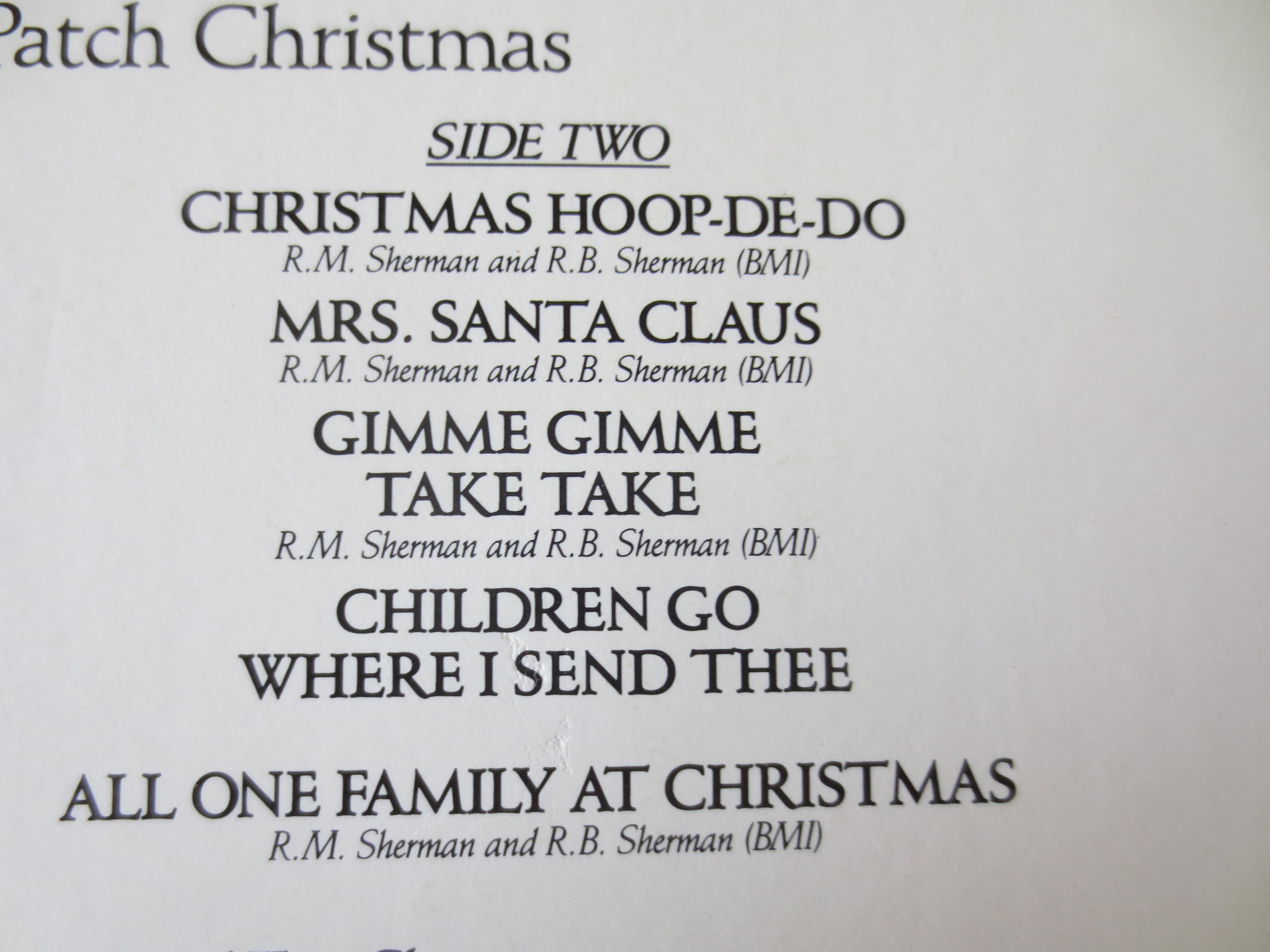 Cabbage Patch Kids – A Cabbage Patch Christmas (1984) Vinyl LP