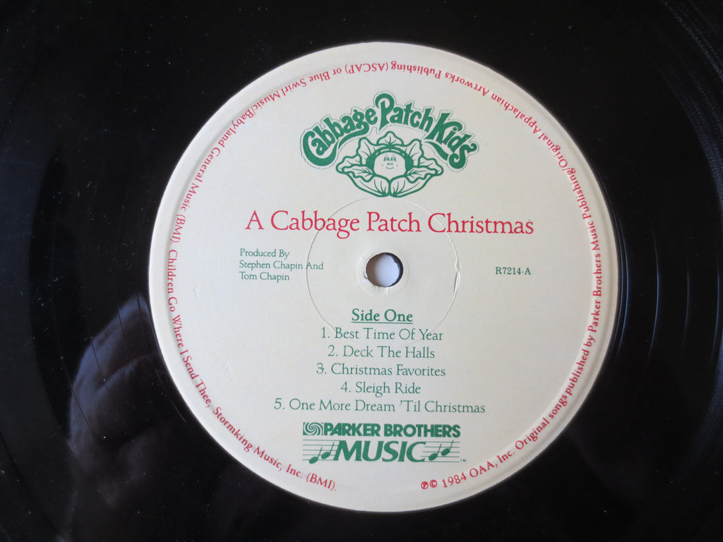 Cabbage Patch Kids – A Cabbage Patch Christmas (1984) Vinyl LP