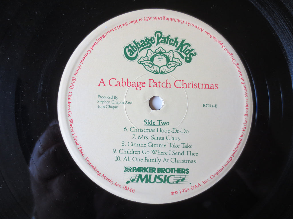 Cabbage Patch Kids – A Cabbage Patch Christmas (1984) Vinyl LP