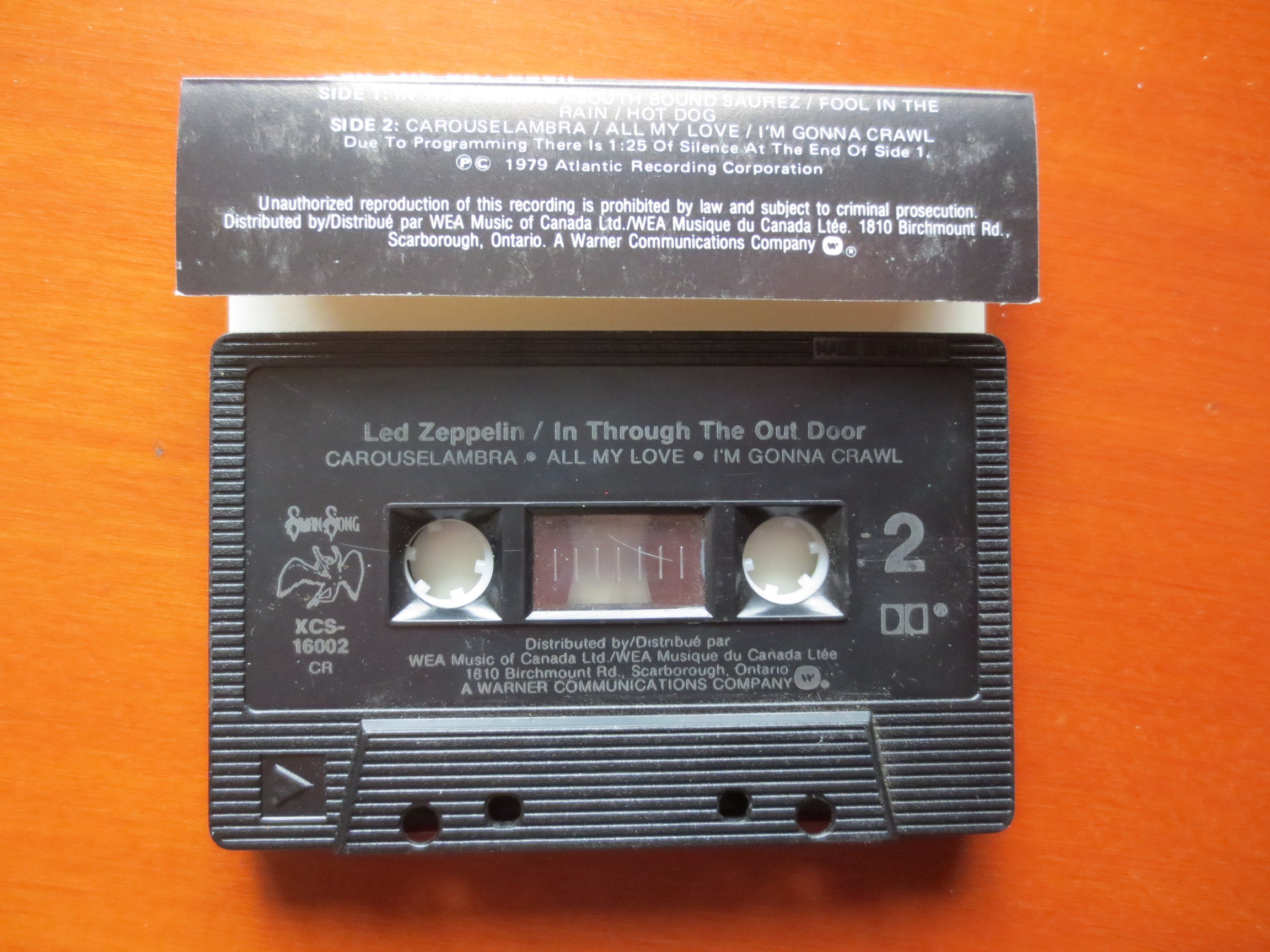 Led Zeppelin – In Through the Out Door (1979) Cassette