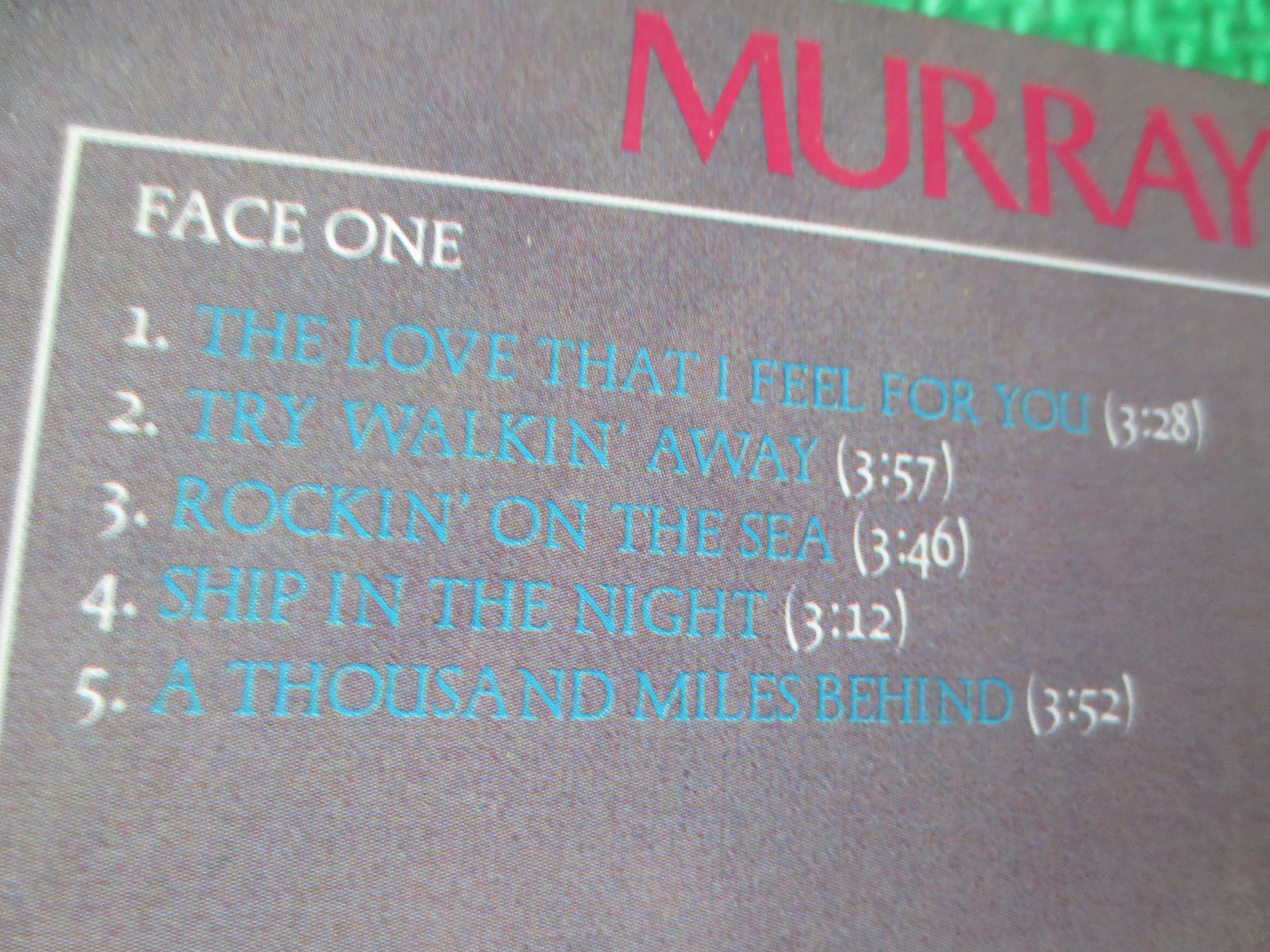 MURRAY McLAUCHLAN, Into a MYSTERY, Country Records, Vintage Vinyl, Record Vinyl, Records, Vinyl Record, Vinyl, 1980 Records
