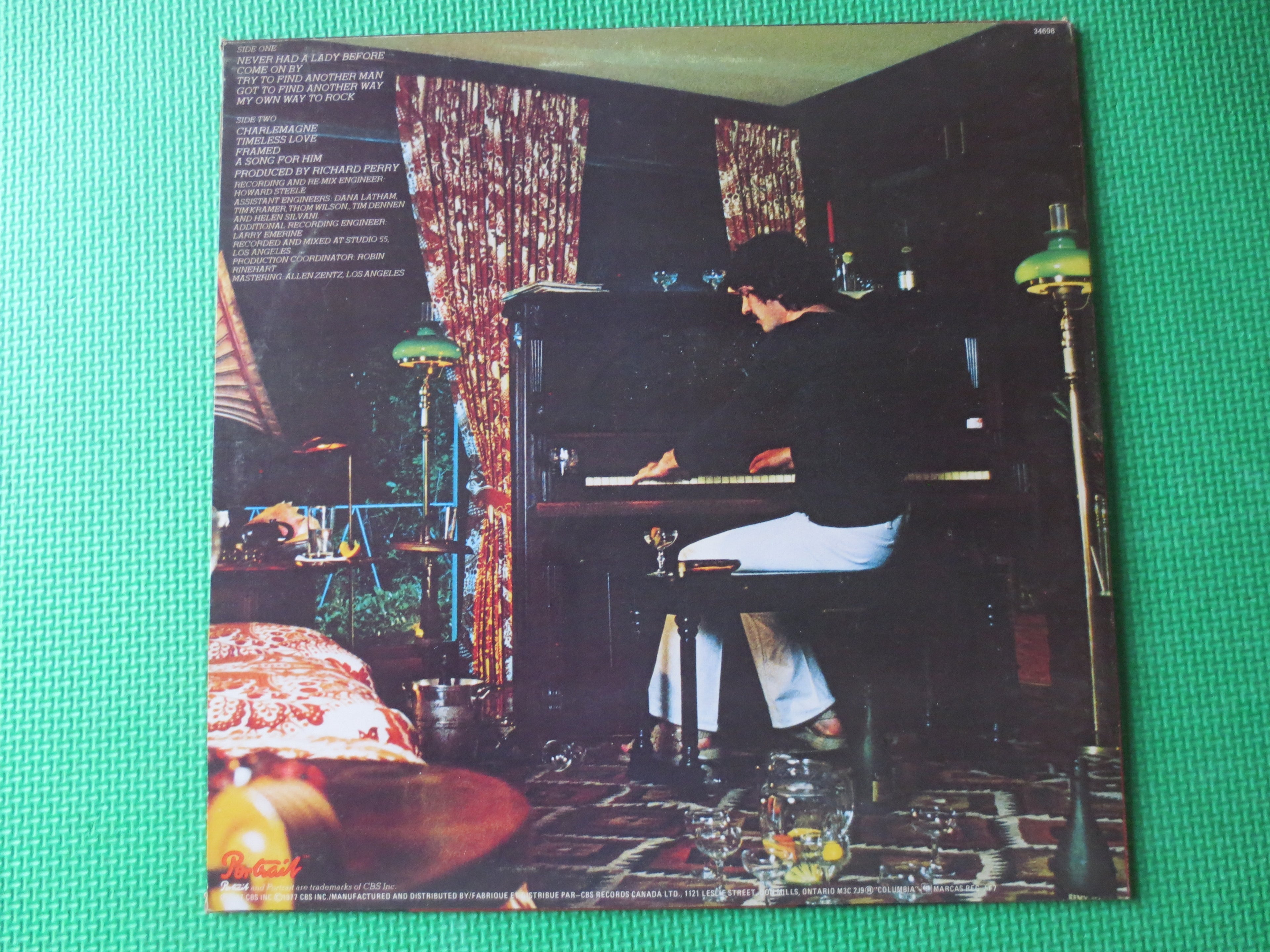 Burton Cummings – My Own Way to Rock (1977) Vinyl LP