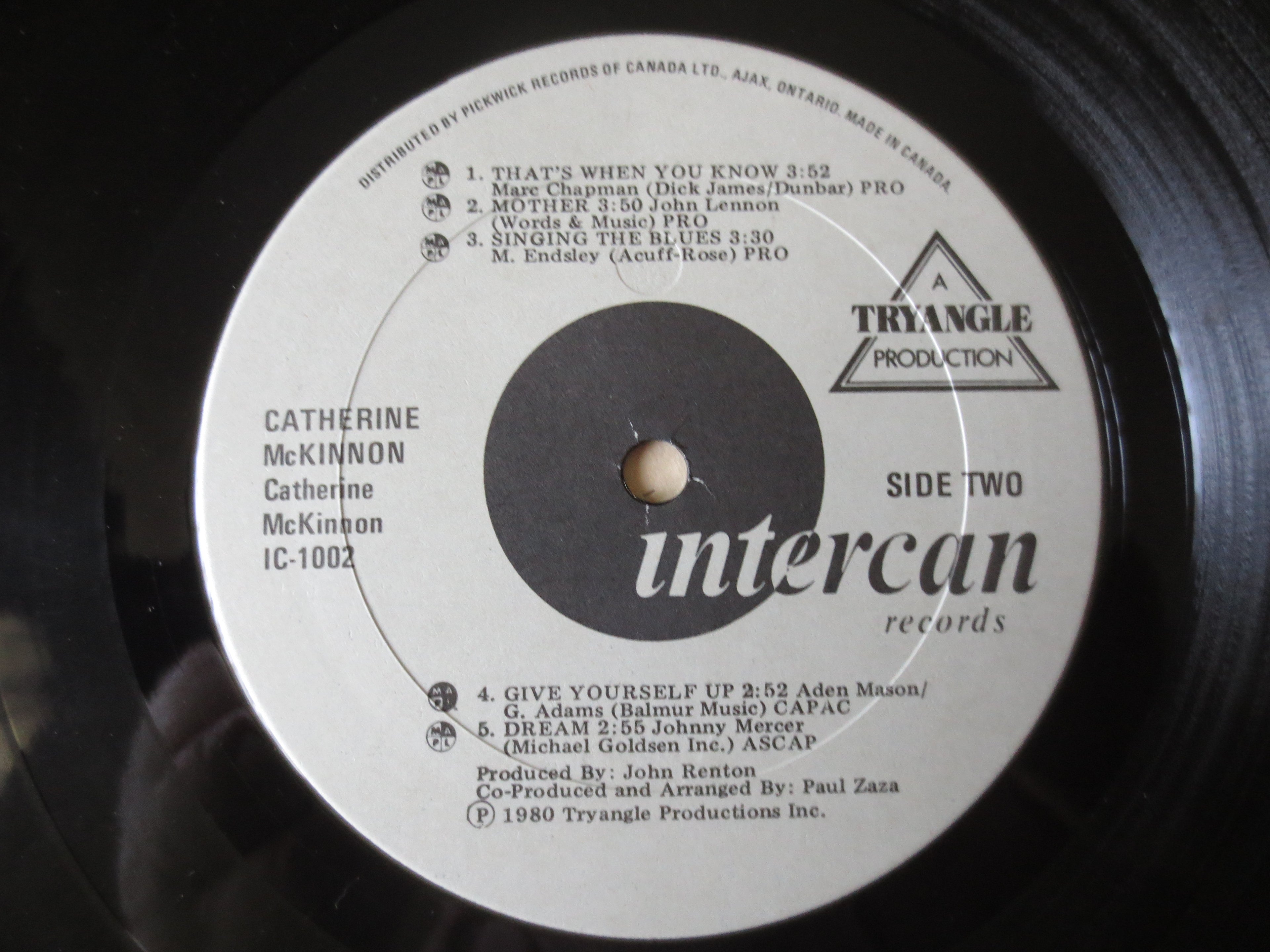 Catherine McKinnon – Catherine McKinnon (1980) Vinyl LP