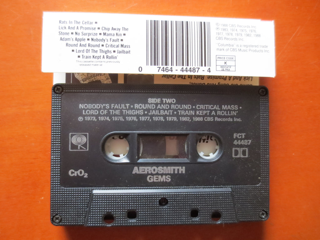 Aerosmith – Gems (1988) Cassette