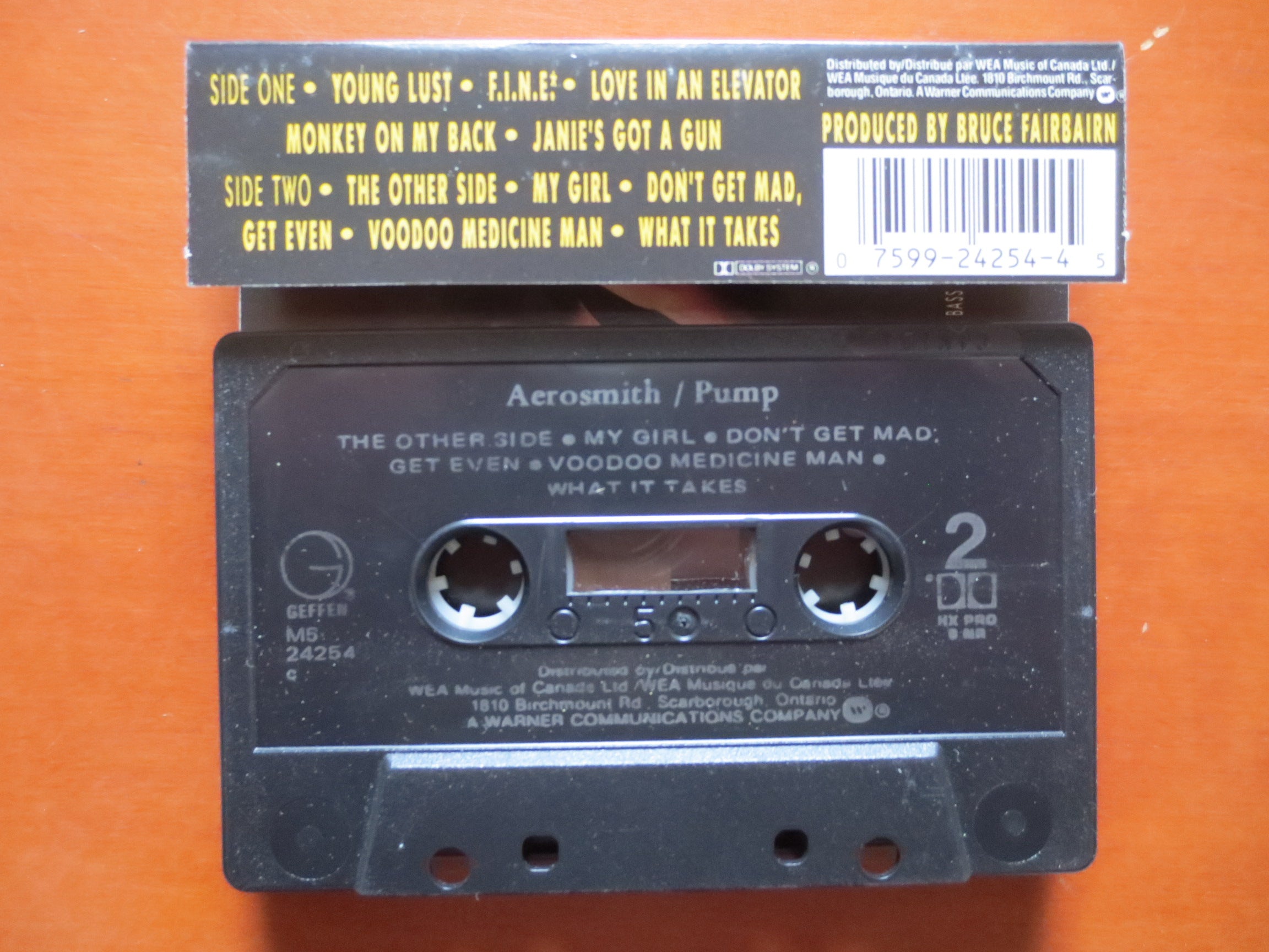 Aerosmith – Pump (1989) Cassette