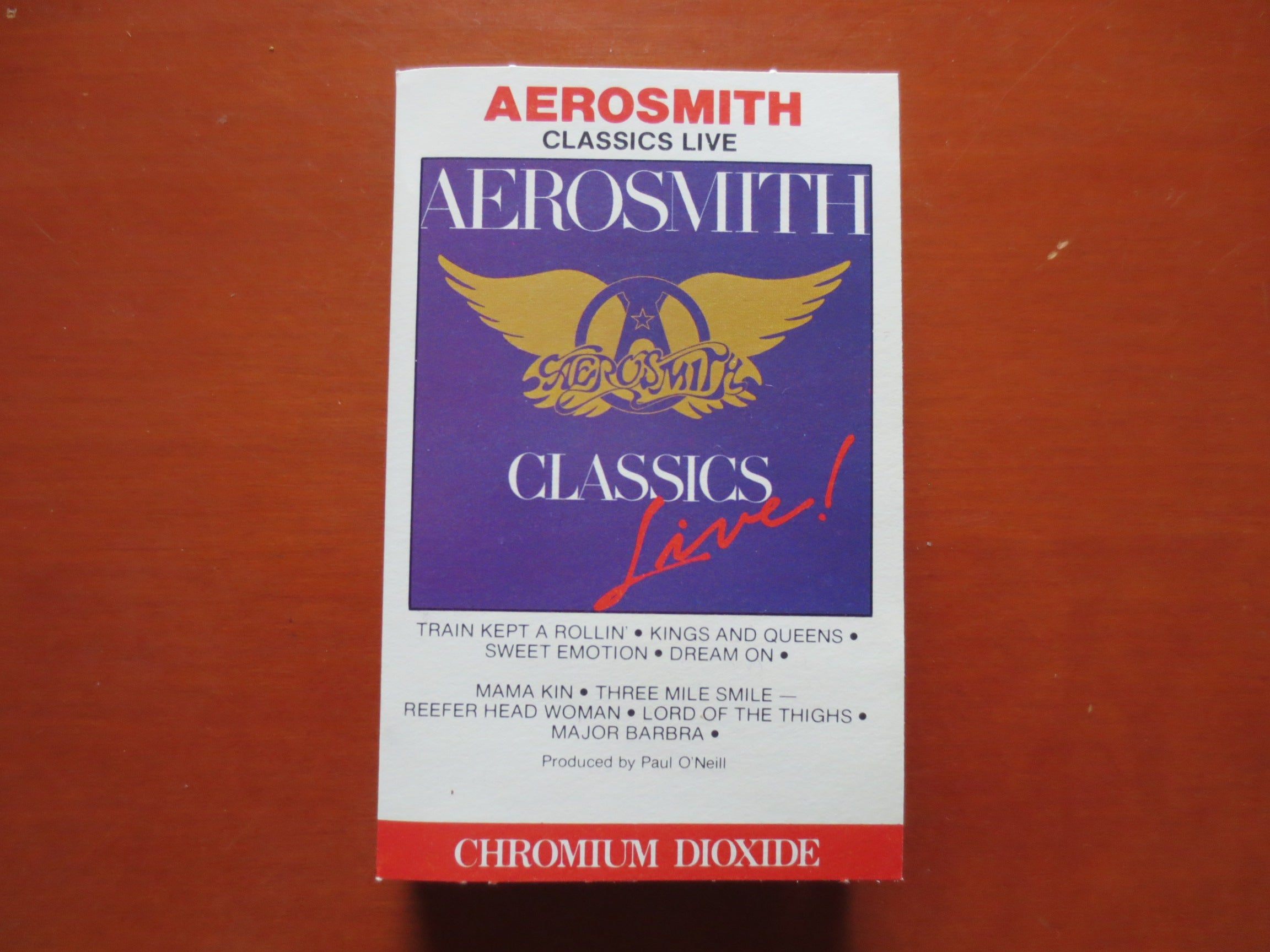 Aerosmith – Classics Live (1986) Cassette