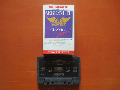 Aerosmith – Classics Live (1986) Cassette