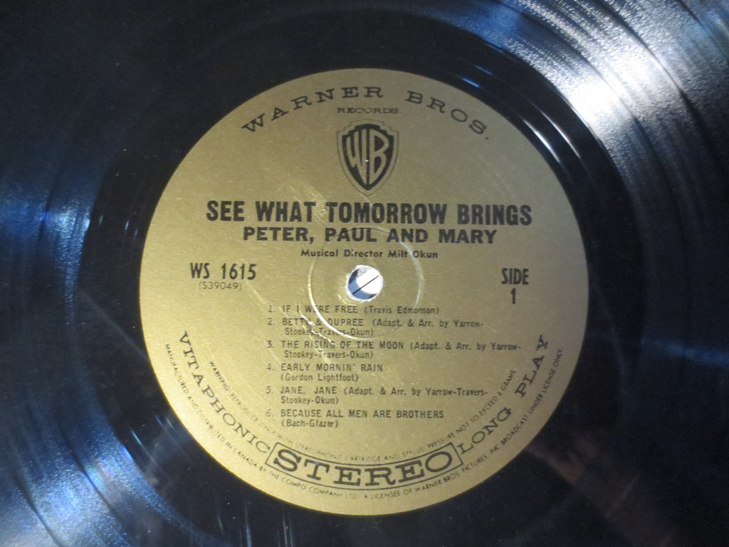Peter, Paul and Mary – See What Tomorrow Brings (1965) Vinyl LP