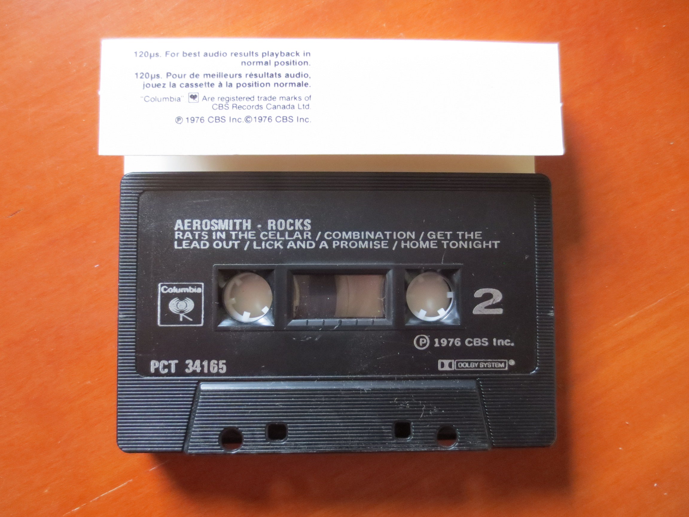 Aerosmith – Rocks (1976) Cassette
