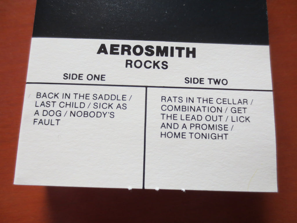 Aerosmith – Rocks (1976) Cassette