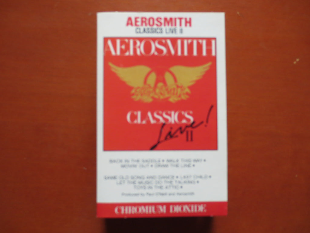 Aerosmith – Classics Live II (1987) Cassette