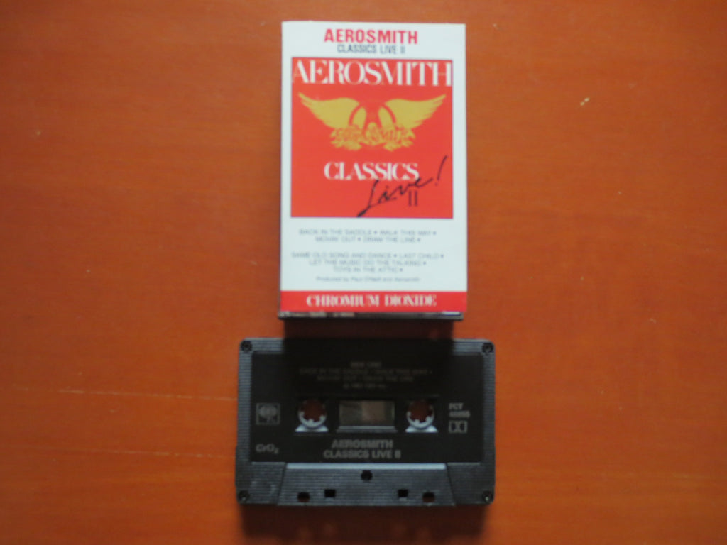 Aerosmith – Classics Live II (1987) Cassette