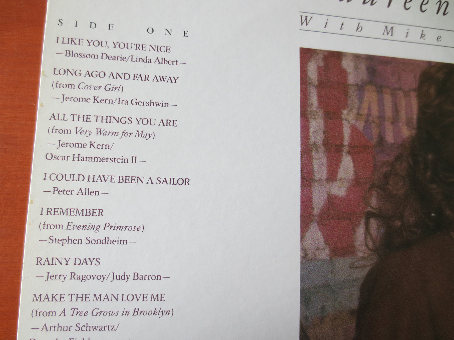 MAUREEN McGOVERN, Another WOMAN in Love, Vintage Vinyl, Record Vinyl, lps, Vinyl Record, Vinyl, Pop Records, 1985 Records