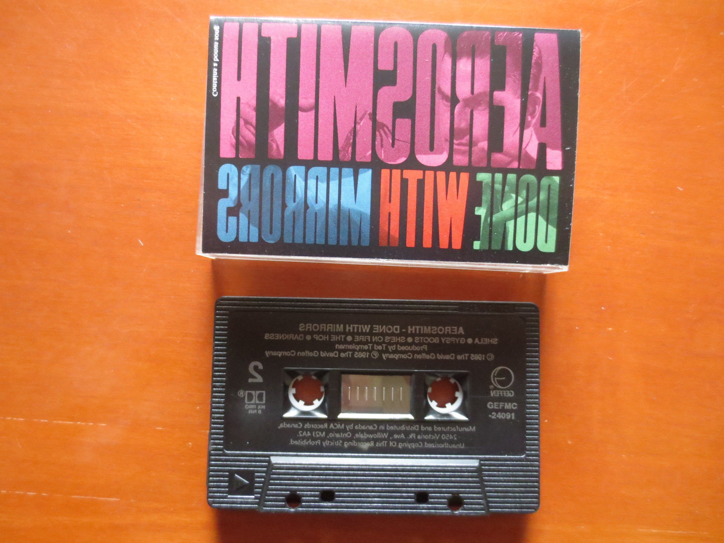 Aerosmith – Done with Mirrors (1985) Cassette