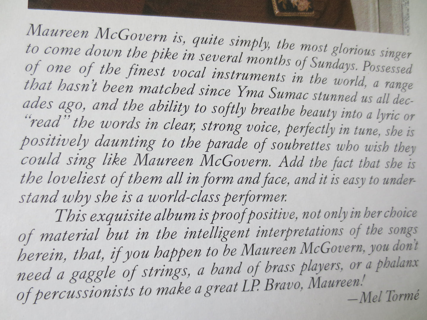 MAUREEN McGOVERN, Another WOMAN in Love, Vintage Vinyl, Record Vinyl, lps, Vinyl Record, Vinyl, Pop Records, 1985 Records