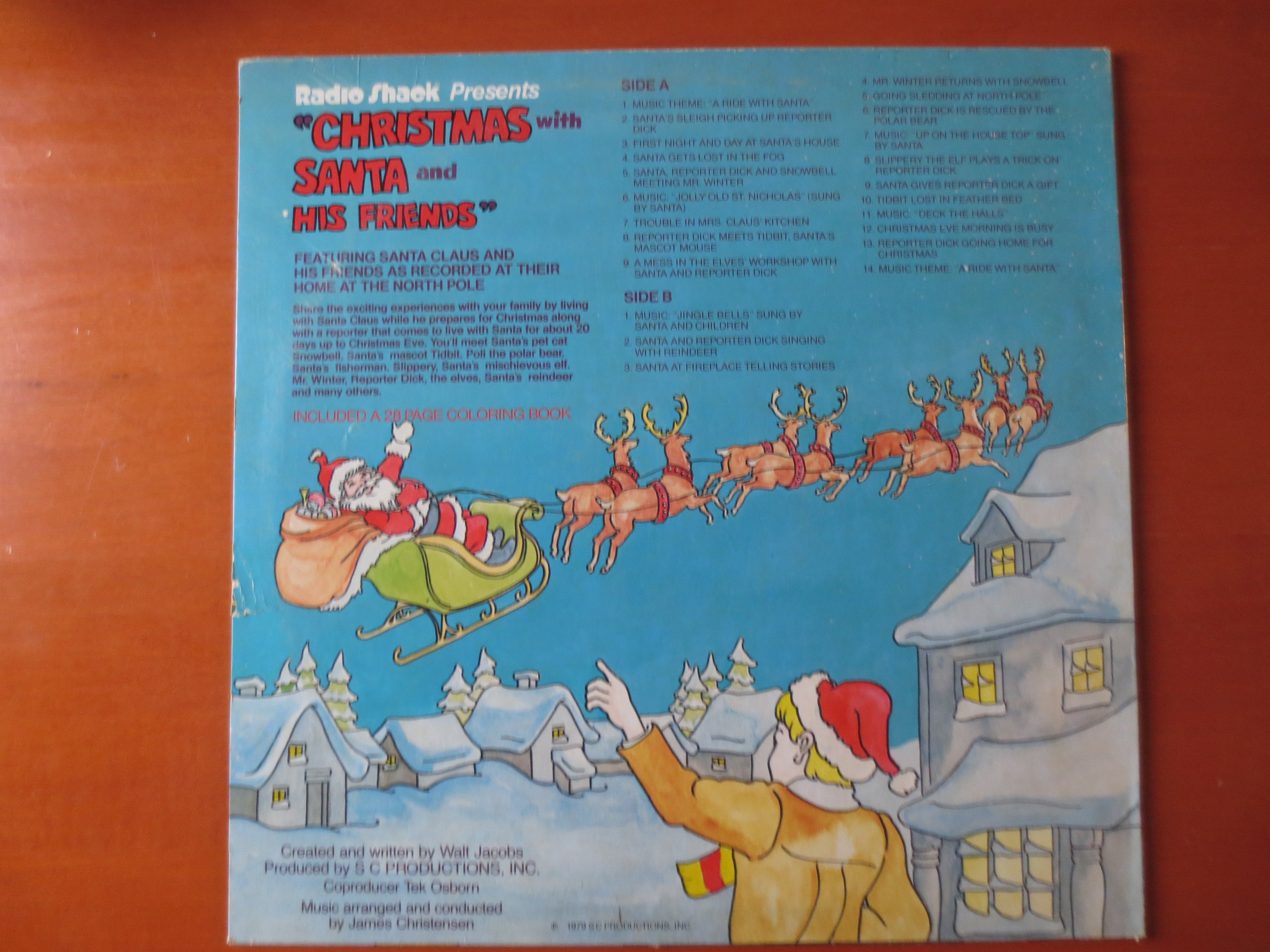 Christmas with Santa and His Friends – Radio Shack (1979) Vinyl LP