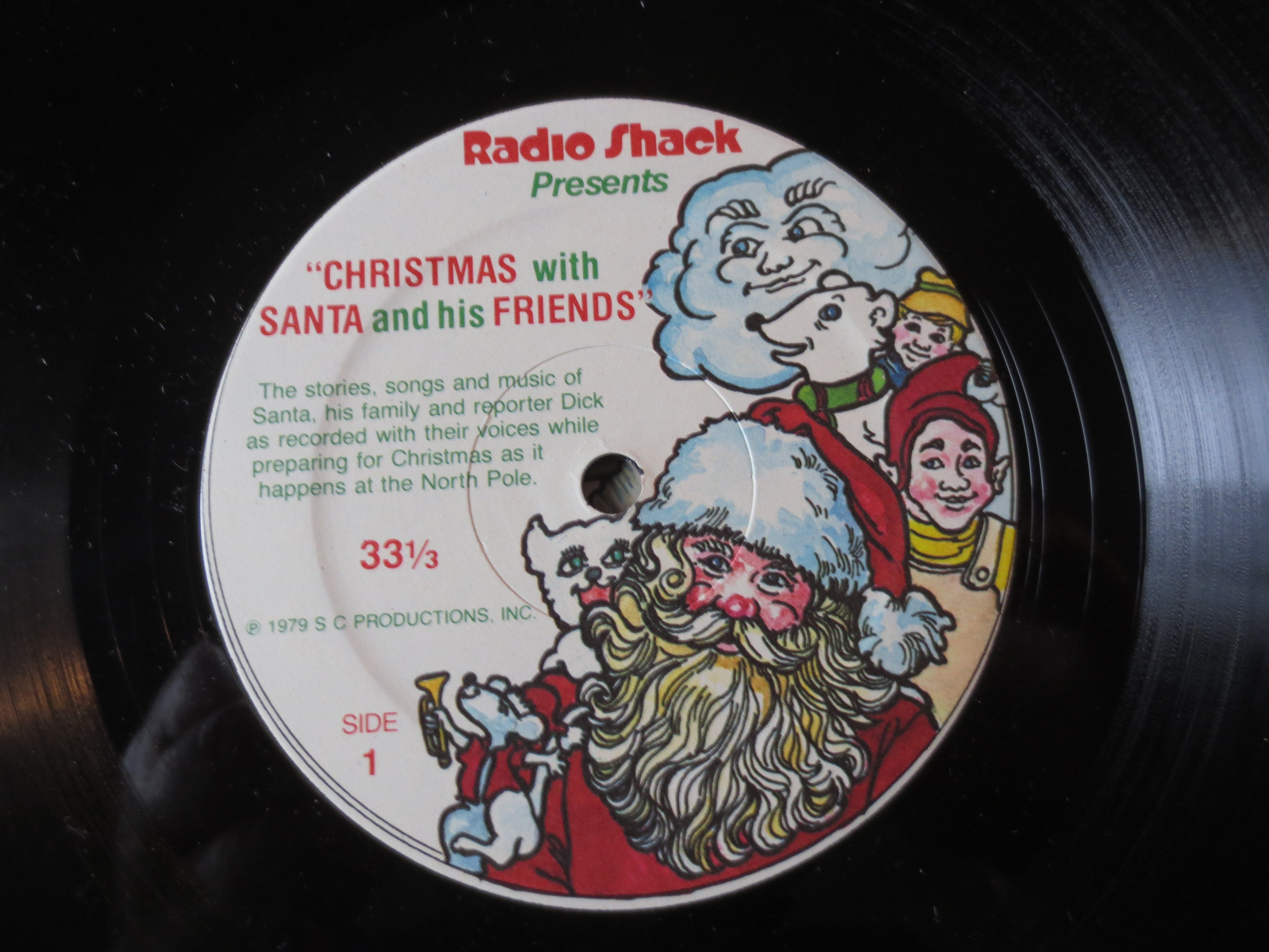 Christmas with Santa and His Friends – Radio Shack (1979) Vinyl LP