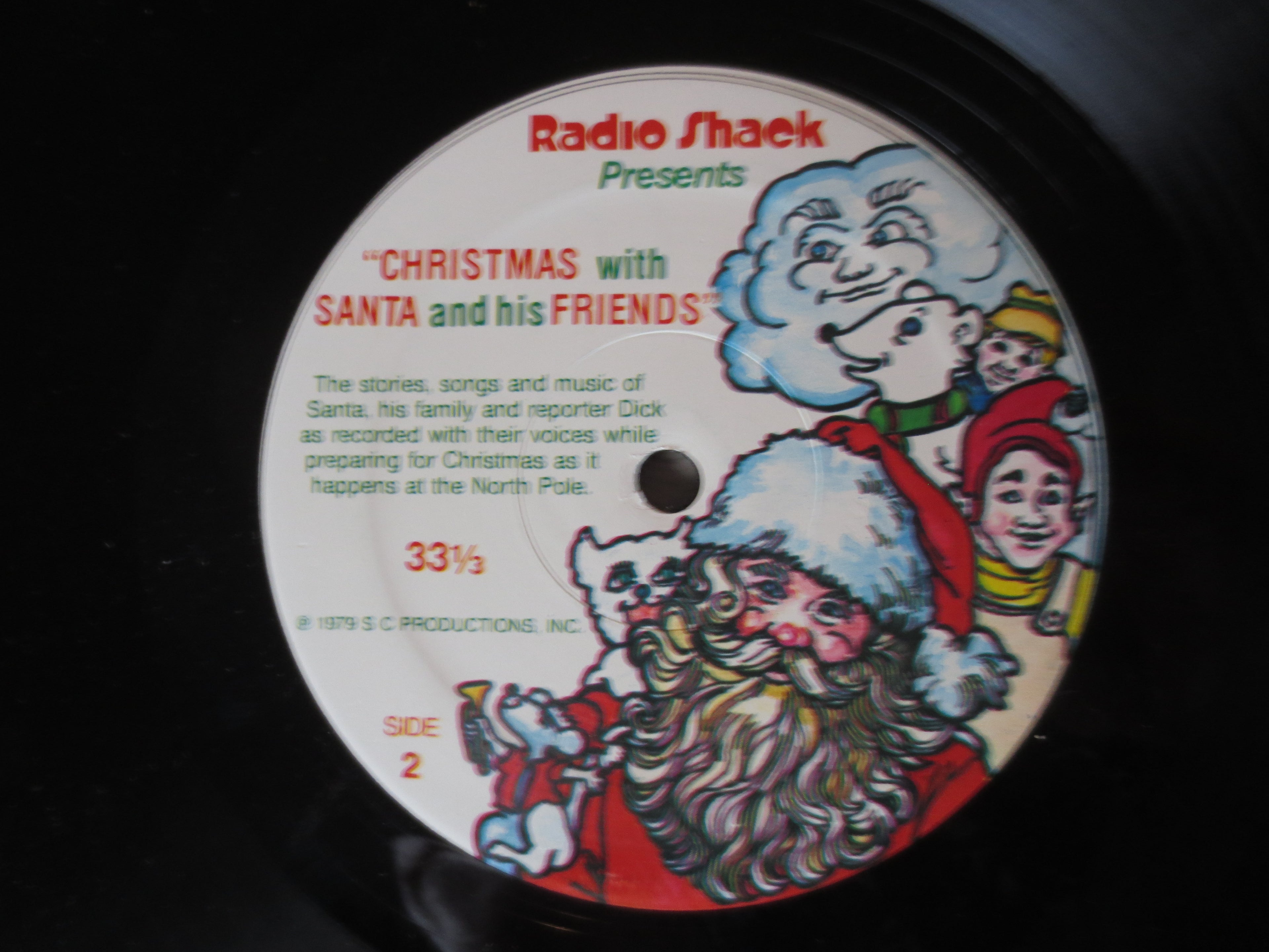 Christmas with Santa and His Friends – Radio Shack (1979) Vinyl LP