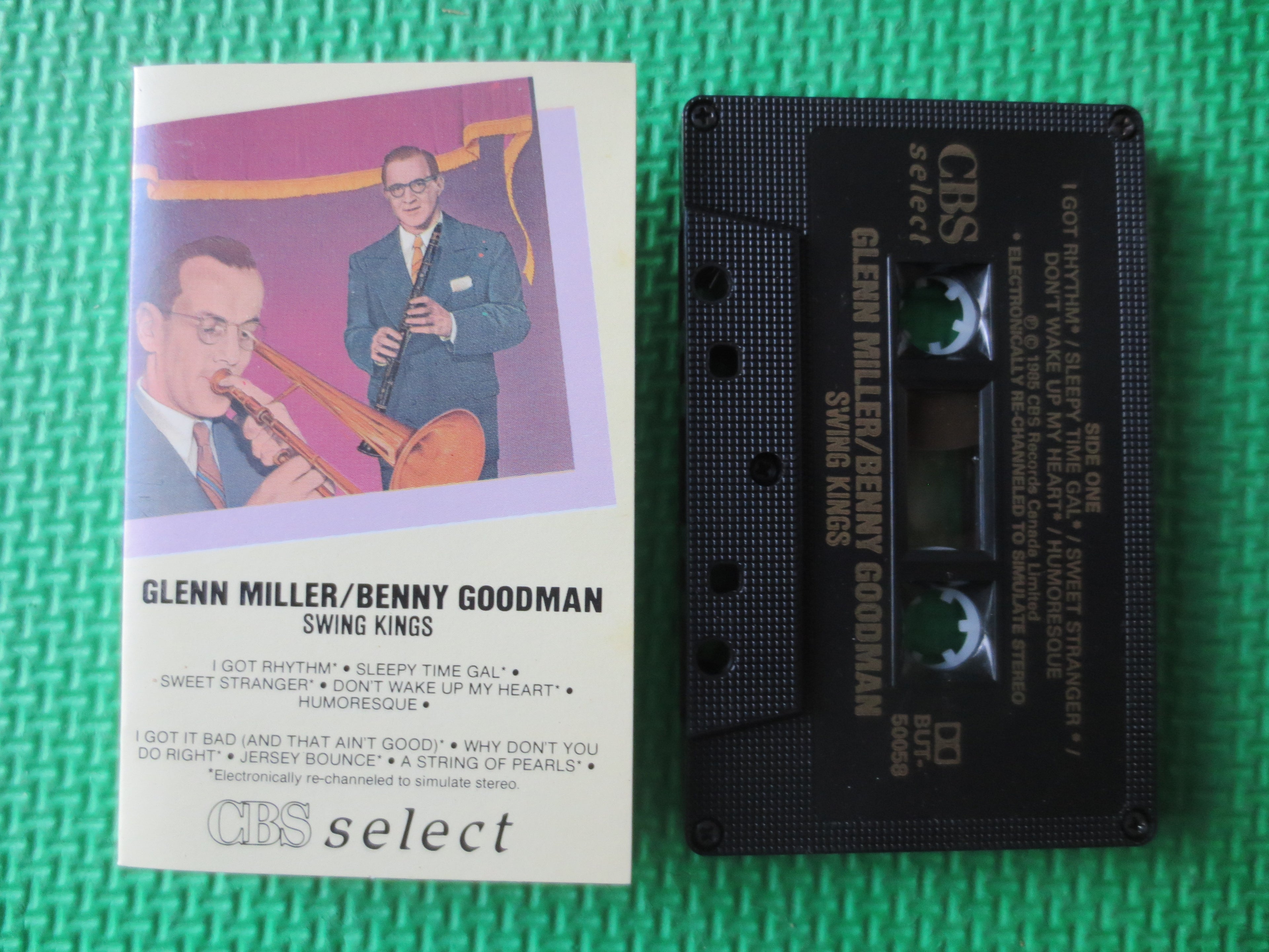 Glenn Miller & Benny Goodman – Swing Kings (1985) Cassette 001
