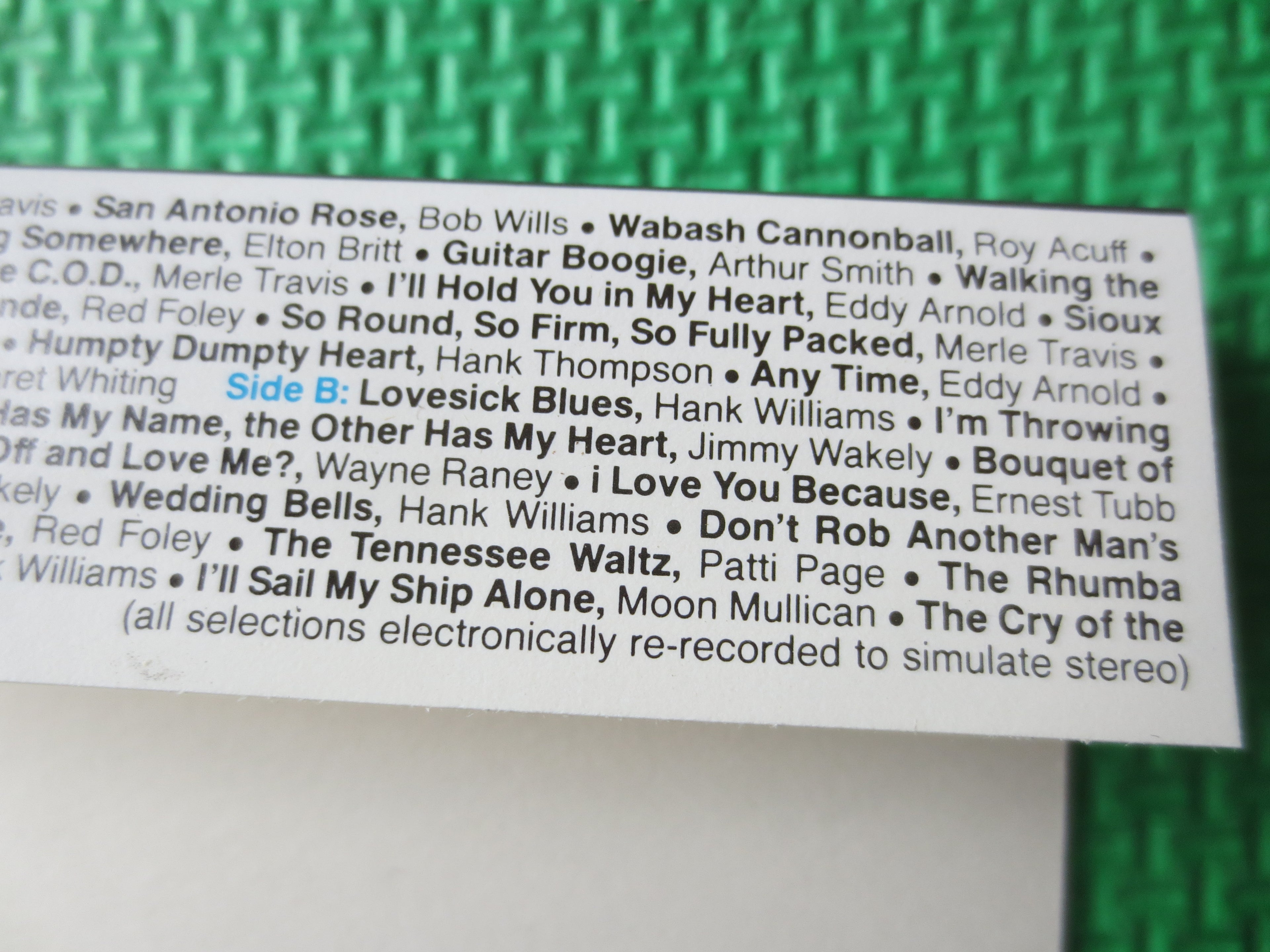 Reader's Digest – The Golden Age of Country Music (1989) Cassette Box Set