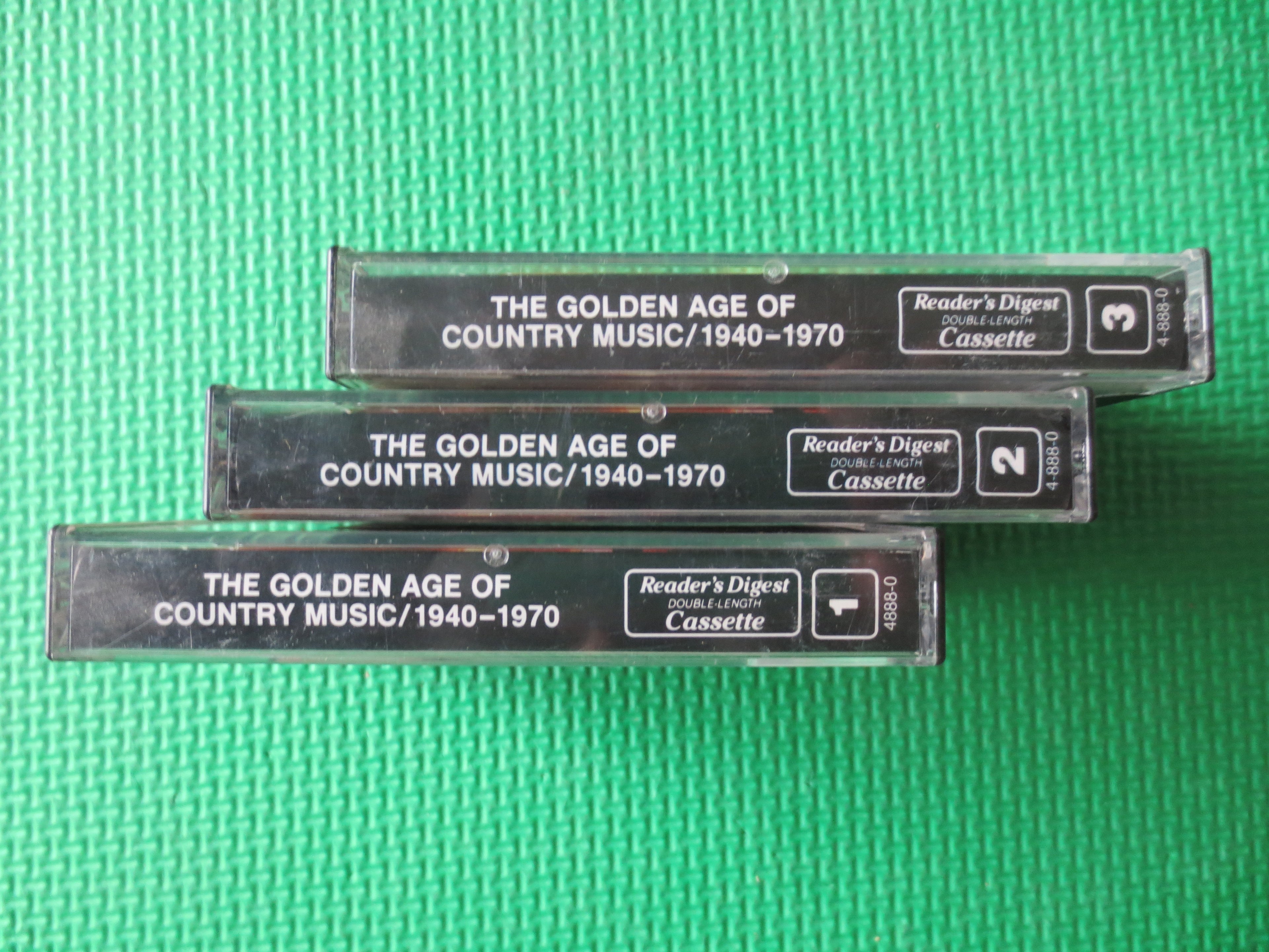 Reader's Digest – The Golden Age of Country Music (1989) Cassette Box Set