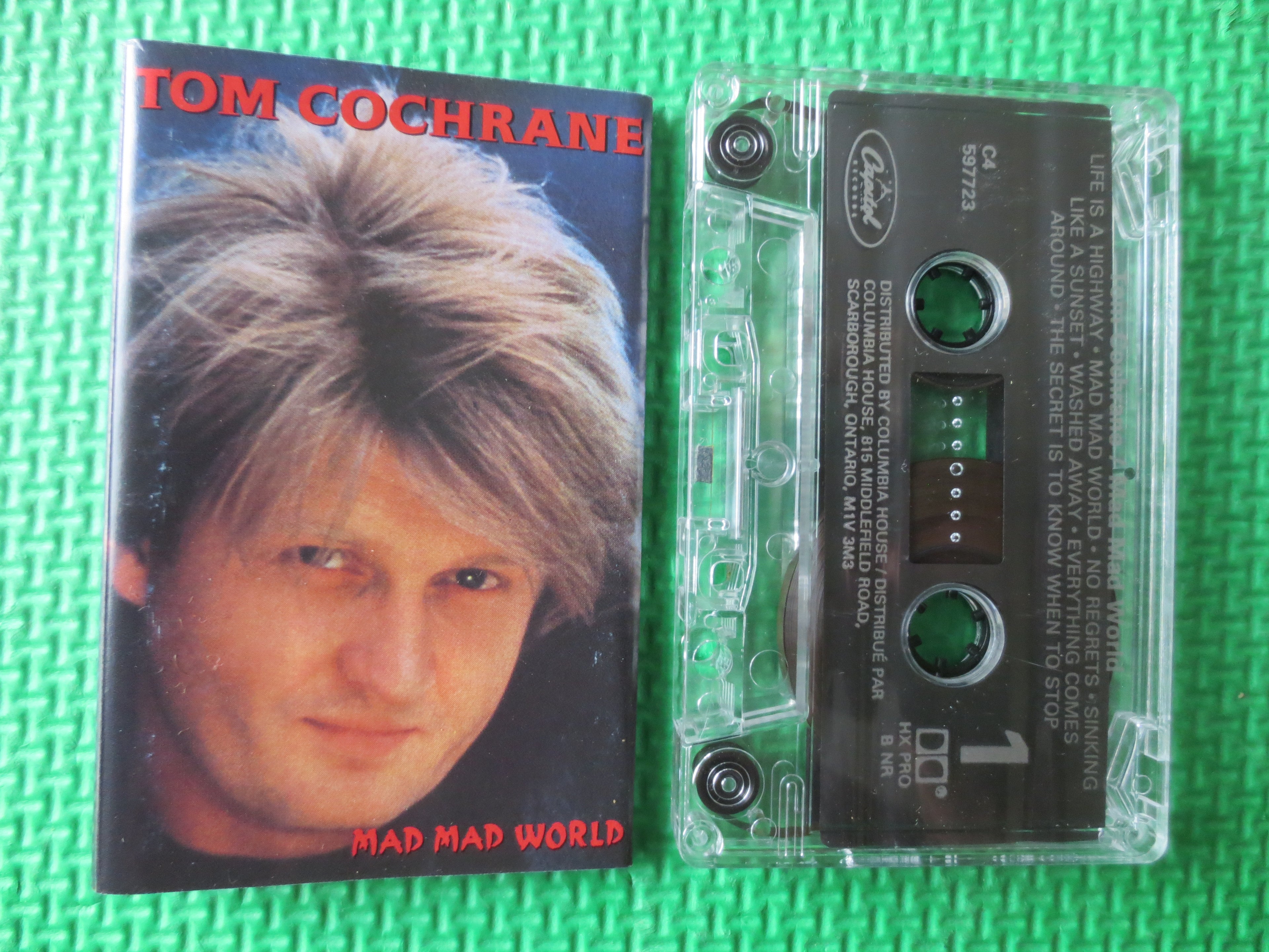Tom Cochrane – Mad Mad World (1991) Cassette