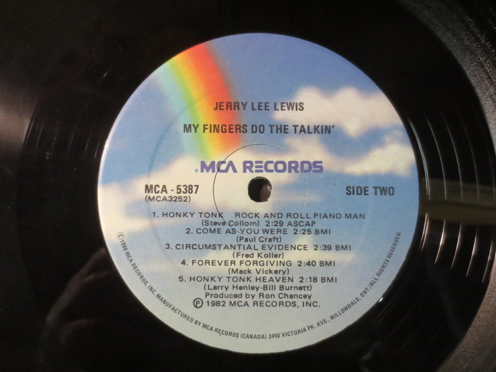 Jerry Lee Lewis – My Fingers Do the Talking (1983) Vinyl LP