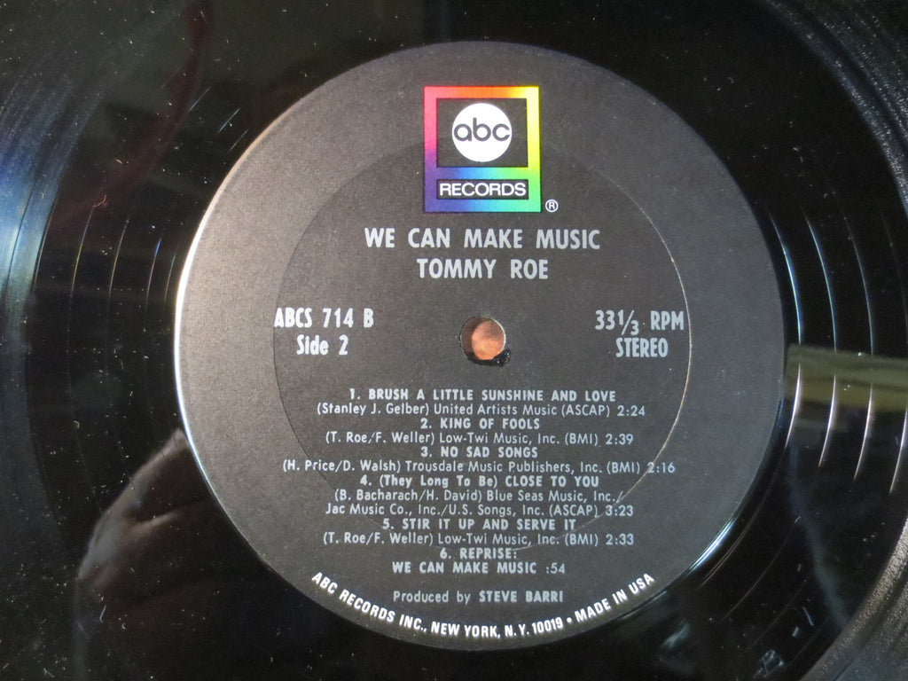 Tommy Roe – We Can Make Music (1970) [Vinyl LP]