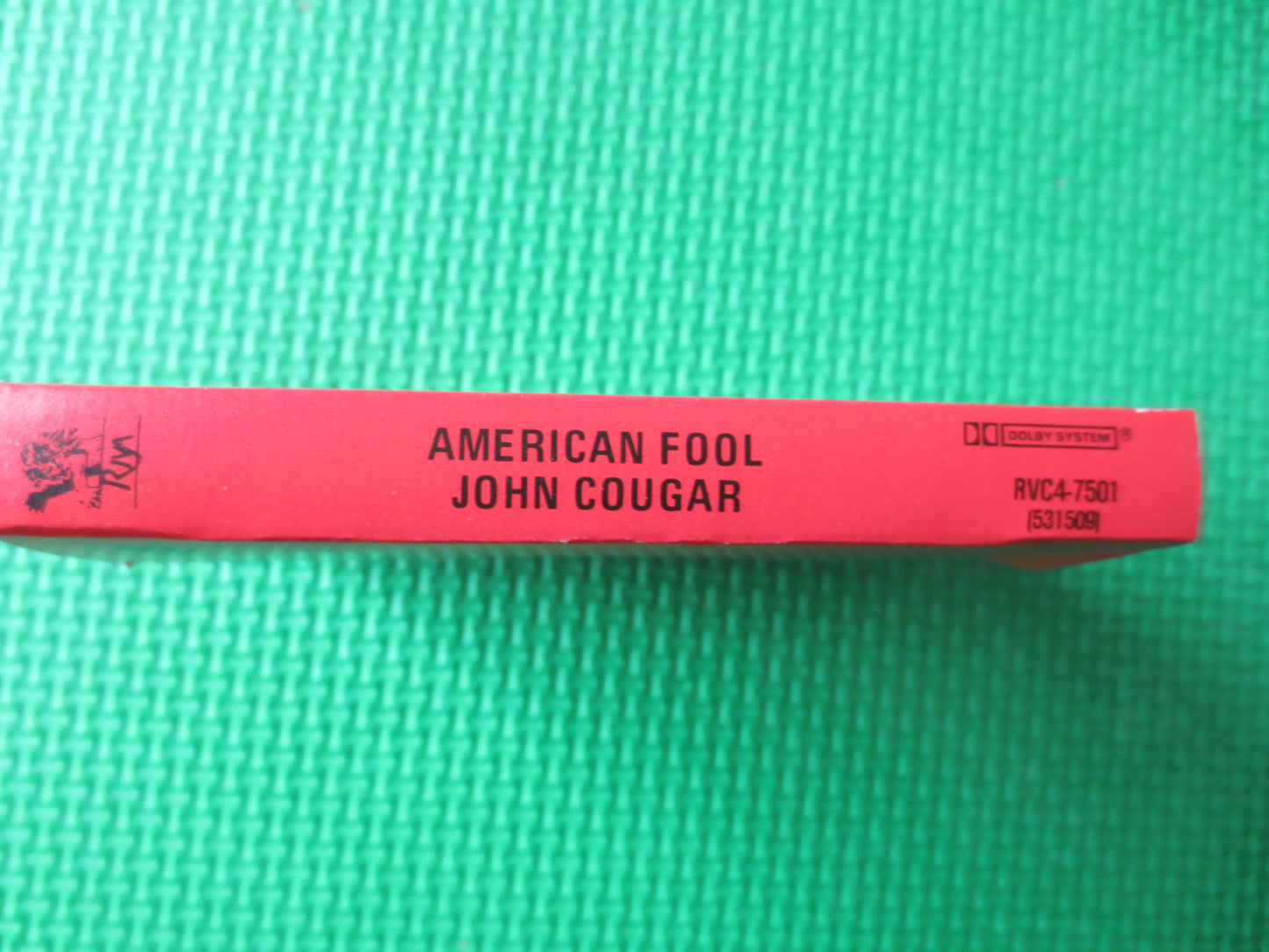 JOHN COUGAR, AMERICAN Fool, John Cougar Cassette, John Cougar Tapes, Rock Cassettes, Rock Tapes, Cassettes, 1982 Cassette
