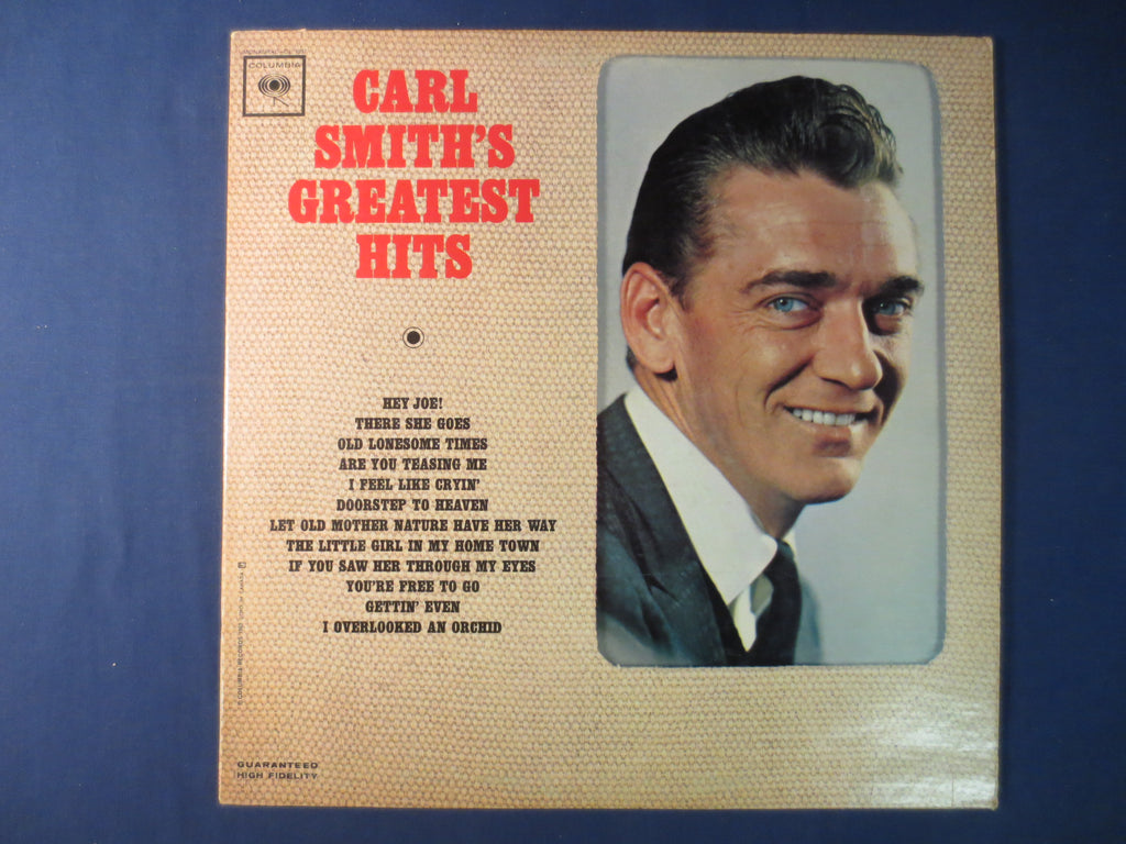 Carl Smith – Greatest Hits (1962) Vinyl LP
