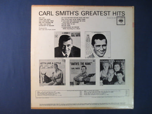 Carl Smith – Greatest Hits (1962) Vinyl LP