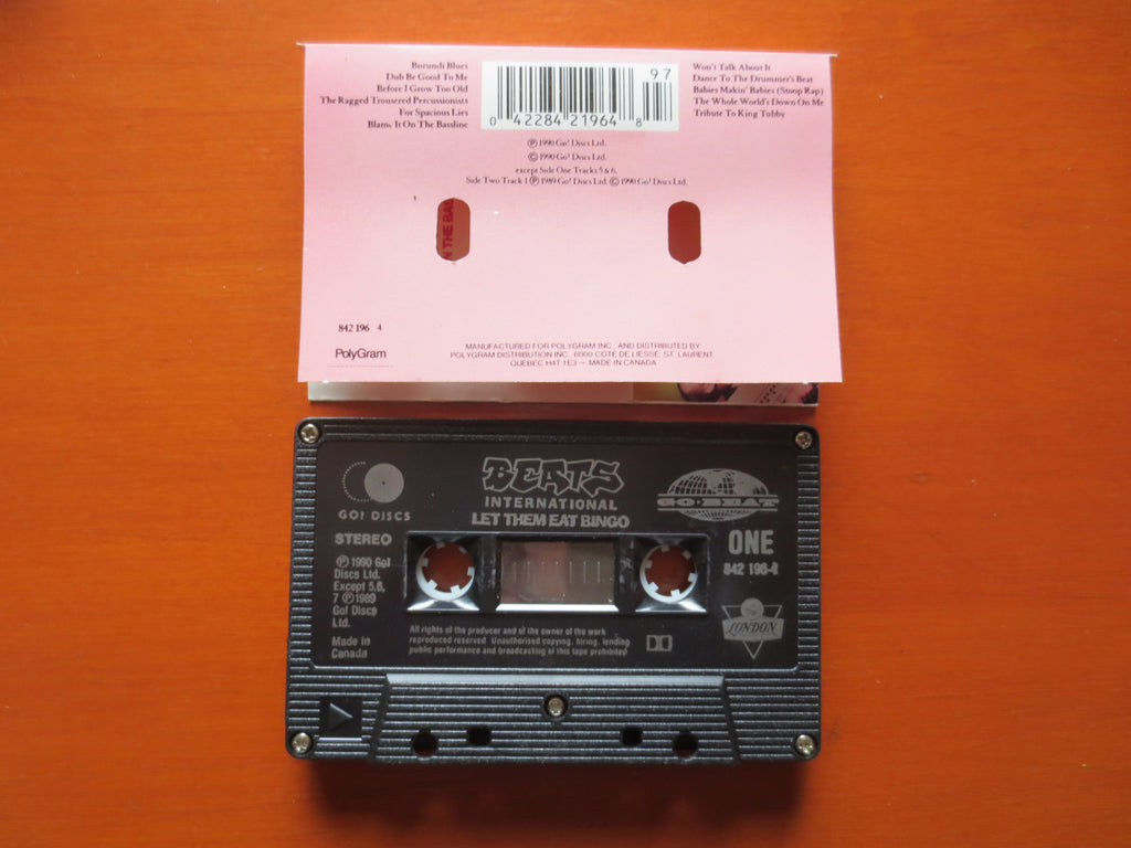 Beats International – Let Them Eat Bingo (1990) Cassette