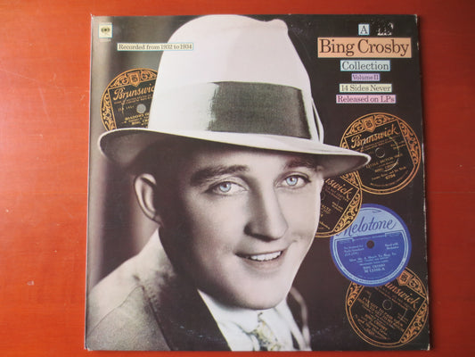 BING CROSBY, COLLECTION, Volume 2, Tee Vee Records, Jazz Record, Vintage Vinyl, Records, lps, Vinyl Record, 1978 Records