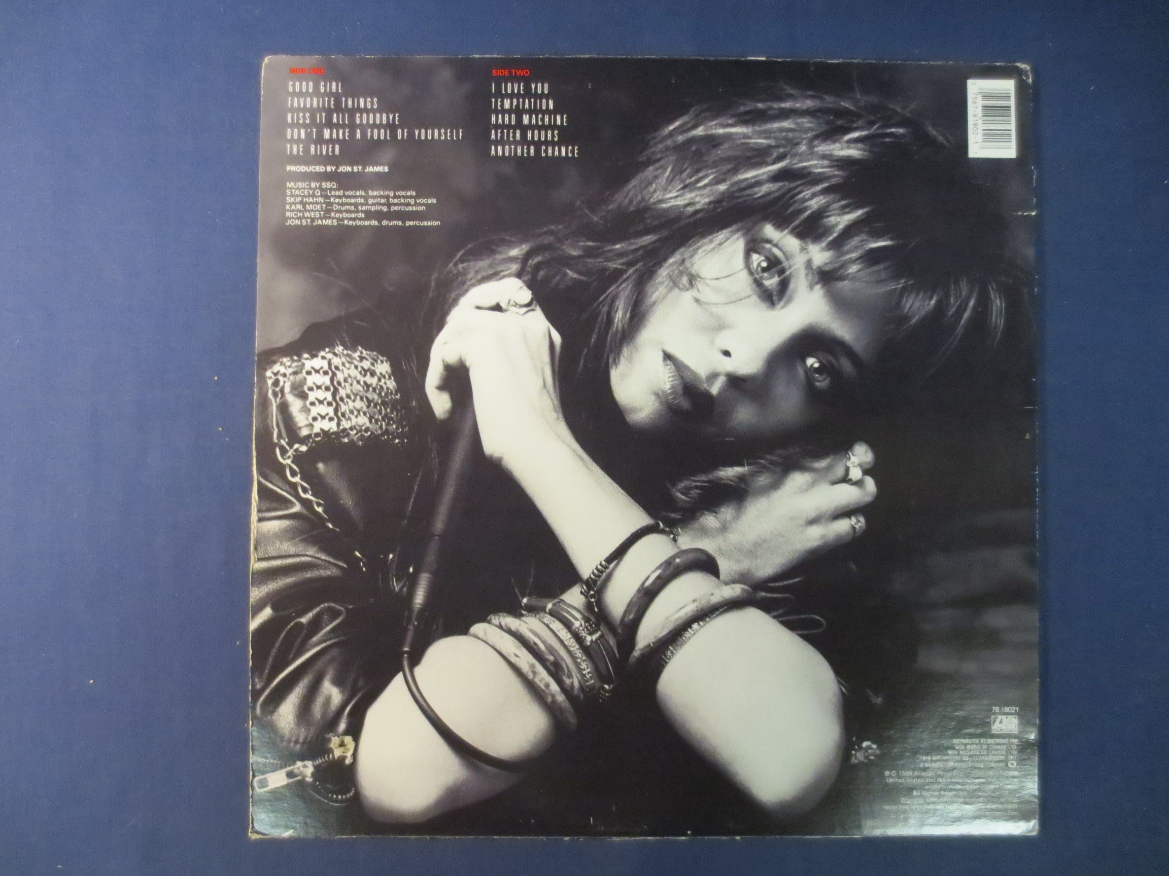 Stacey Q – Hard Machine (1988) Vinyl LP